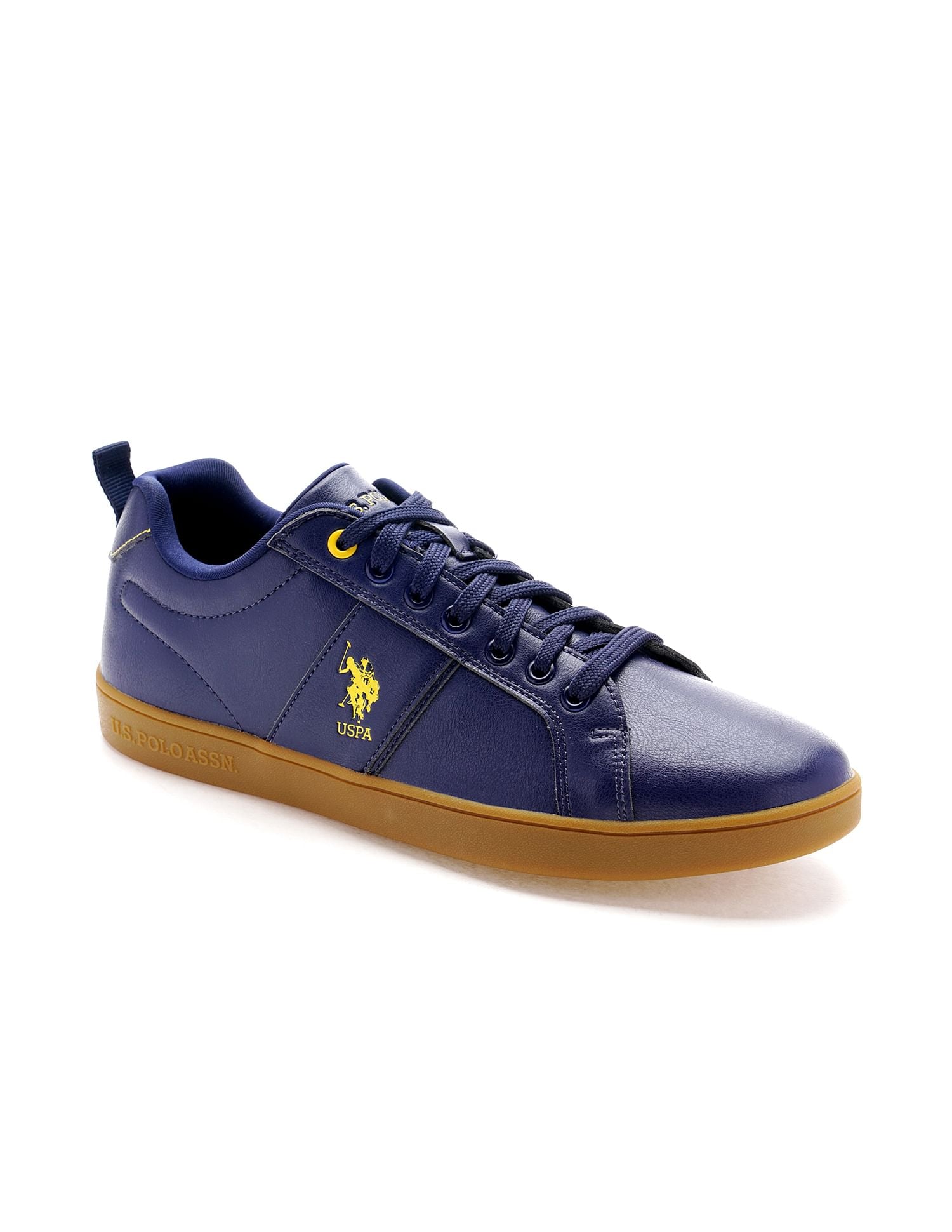 Men Solid Vador Blu Sneakers