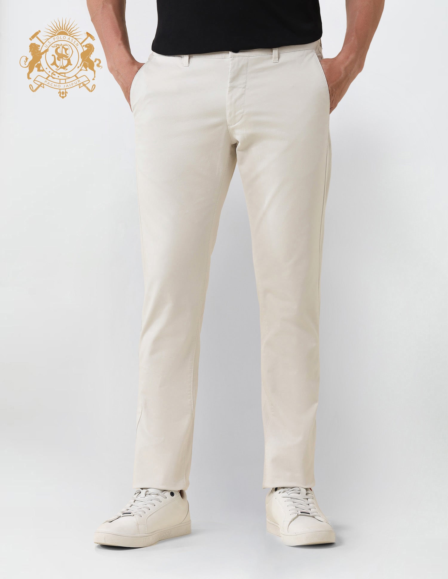 Denver Slim Fit Satin Trousers