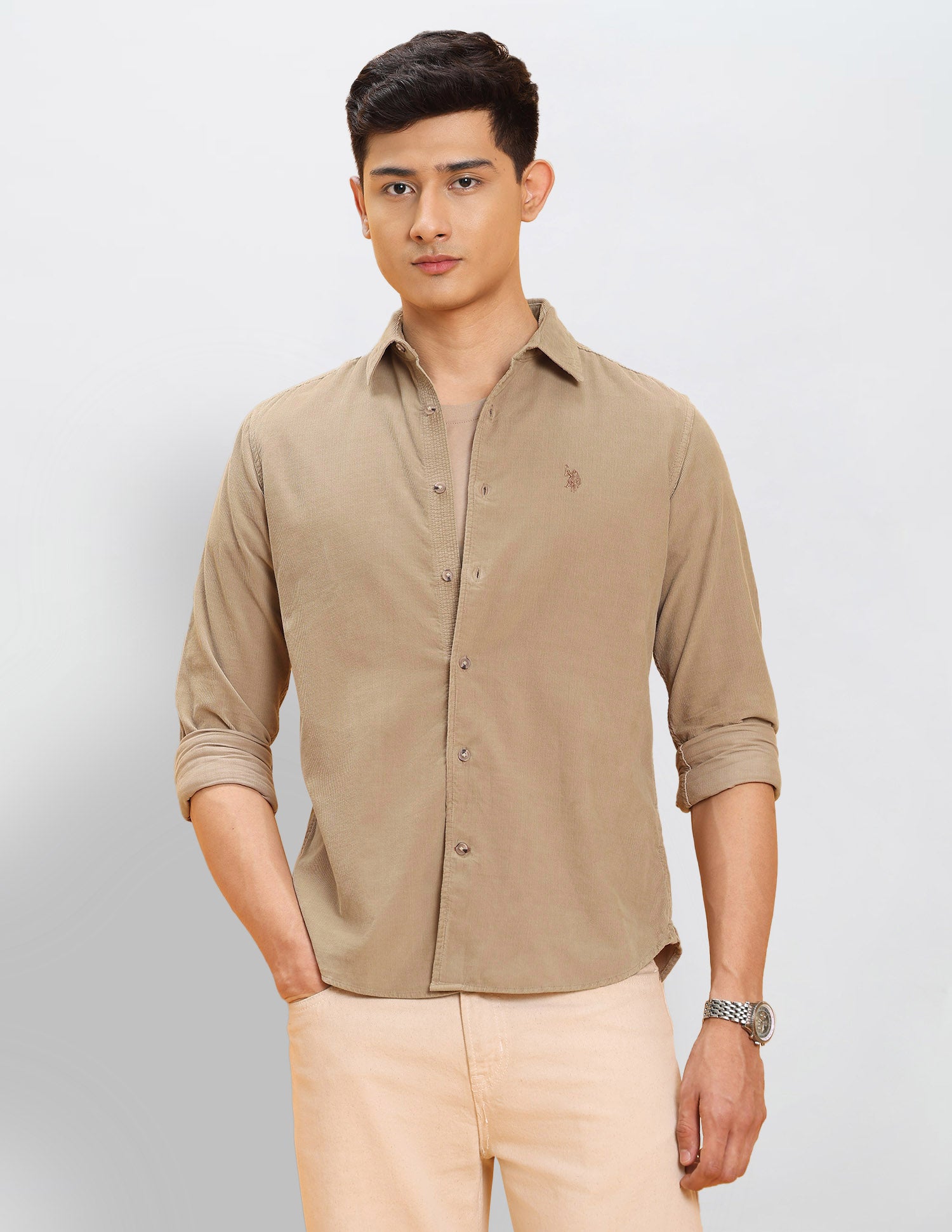 Pure Cotton Slim Fit Shirt