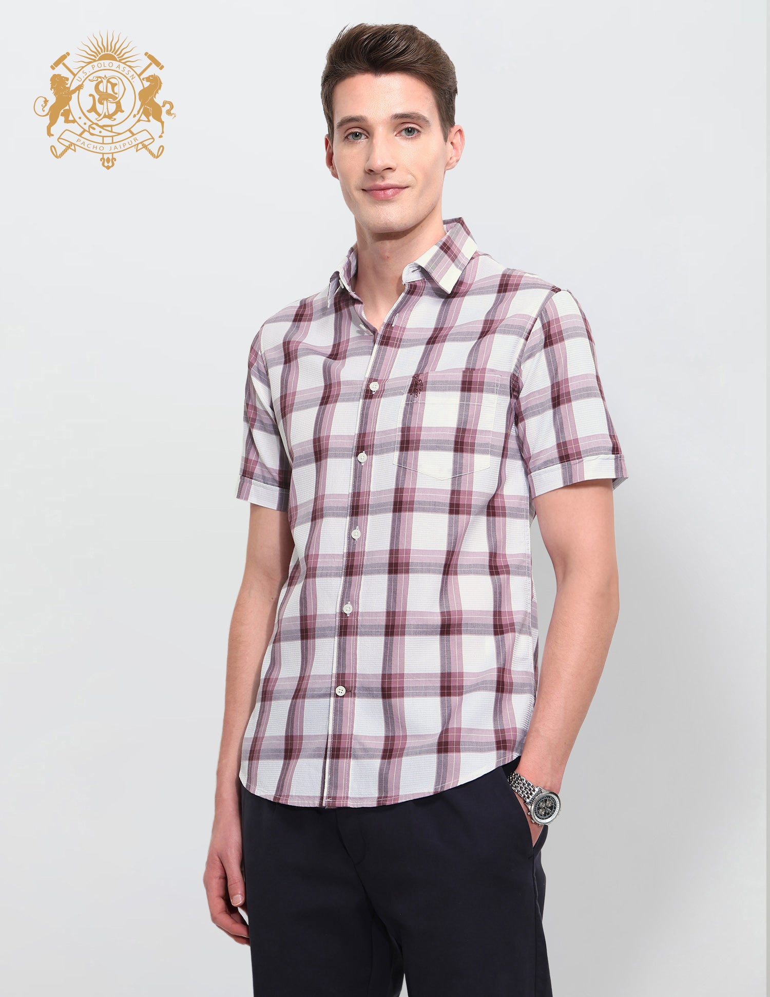 White Harbour Tartan Checked Shirt