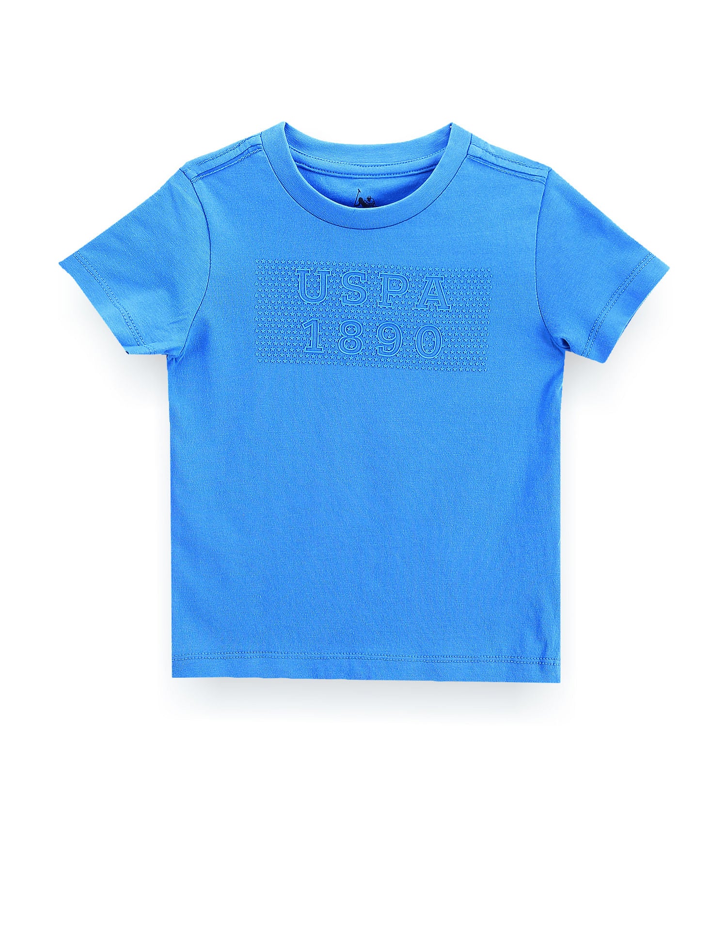 Boys Brand Print Cotton T-Shirt