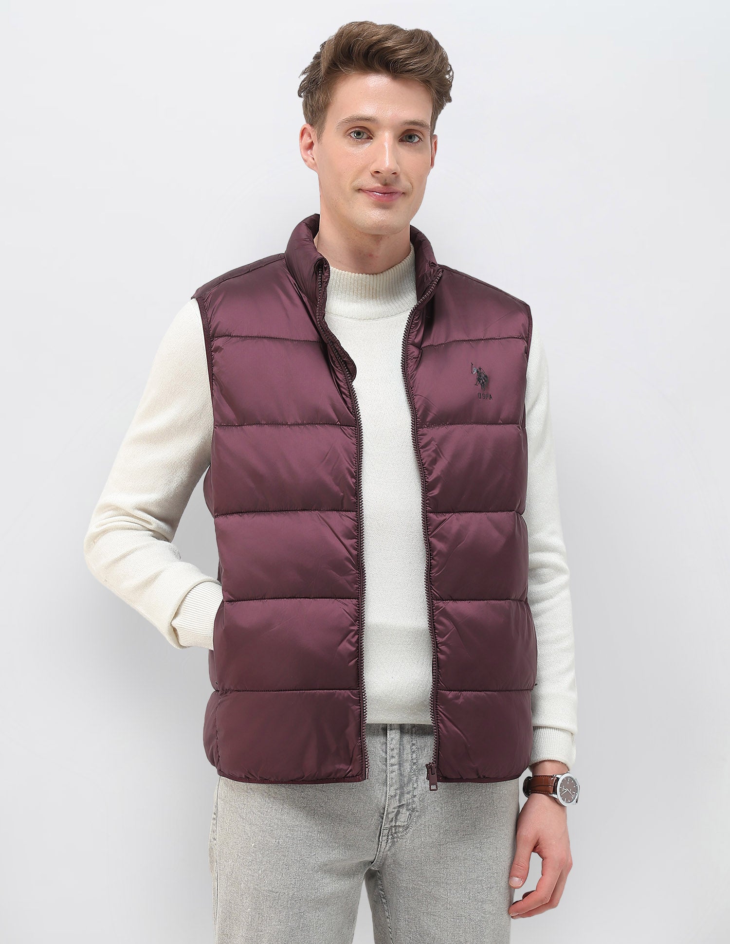 Regular Fit Packable Puffer Jacket
