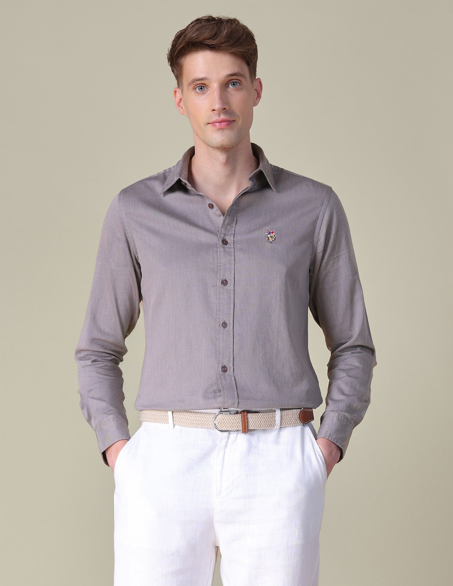 Twill Tailored Fit Shirt