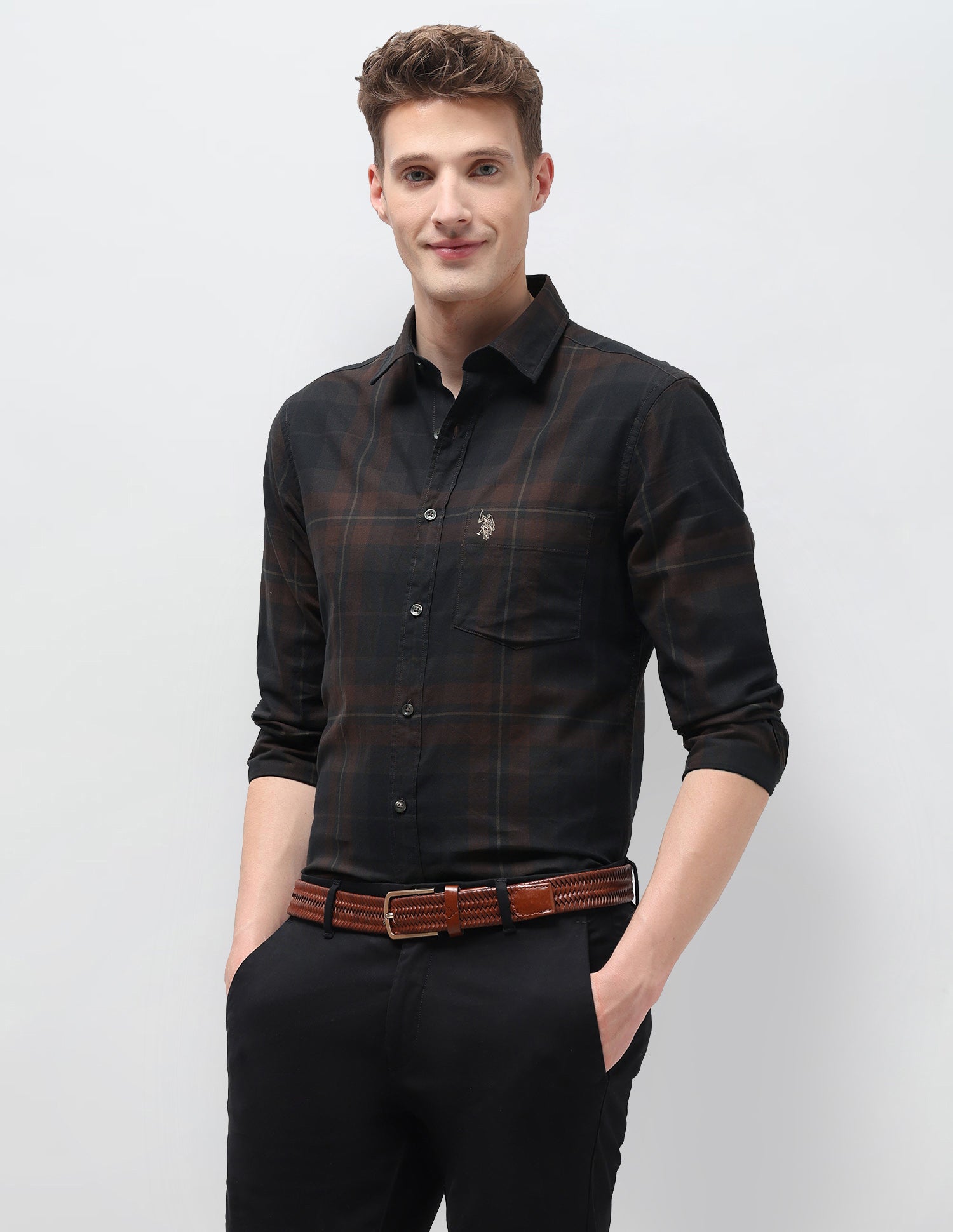 Tartan Checked Regular Fit Shirt