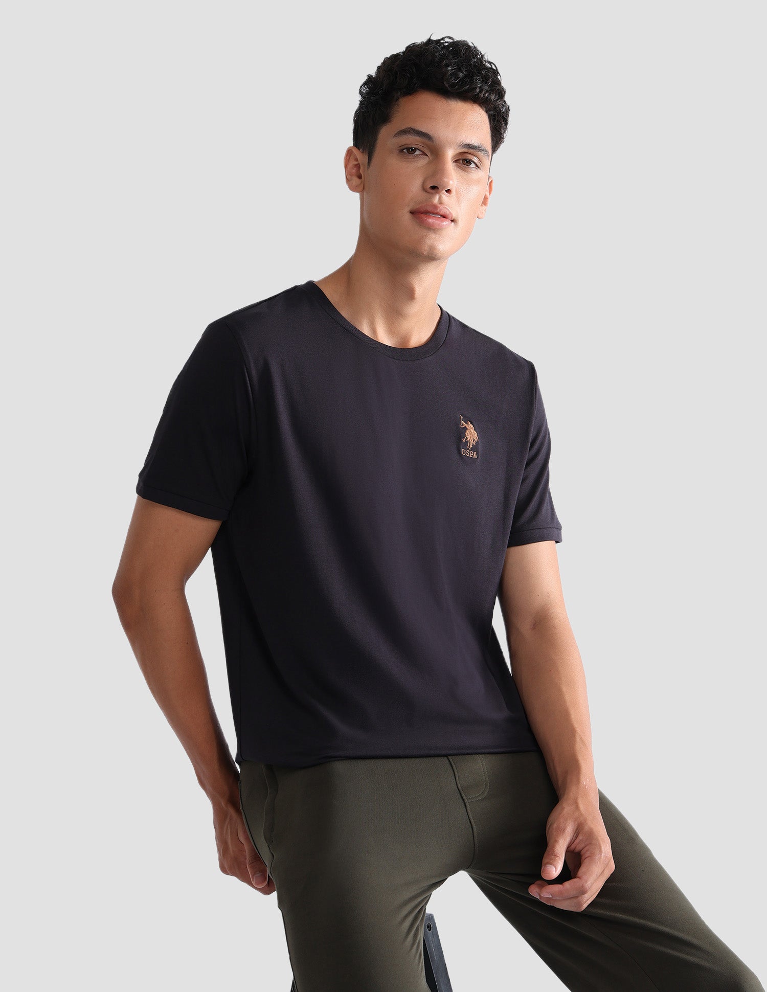 Solid Comfort Fit OEE10 Lounge T-Shirt - Pack Of 1