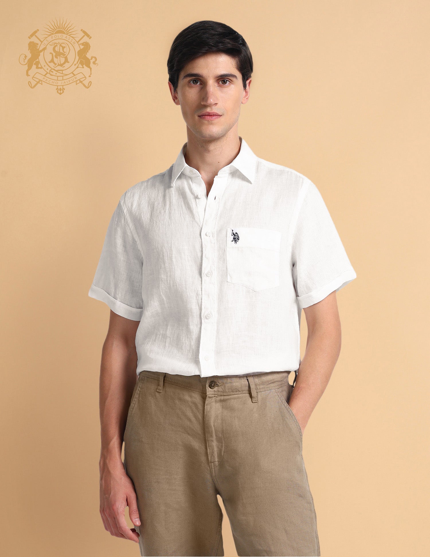 Tailored Fit Linen Shirt
