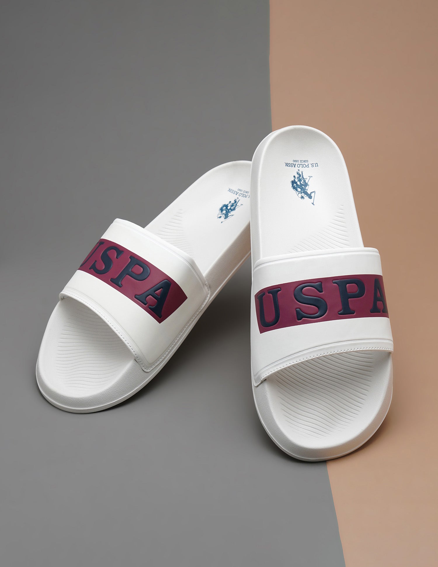 Men Ceder Brand Printed Sliders