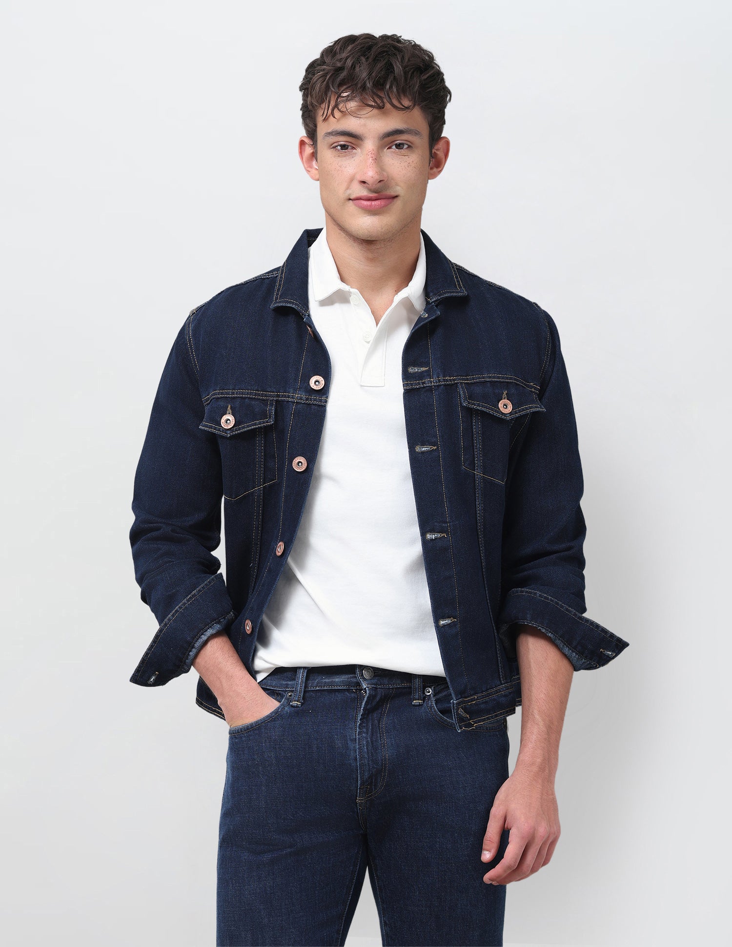 Solid Slim Fit Polo Shirt