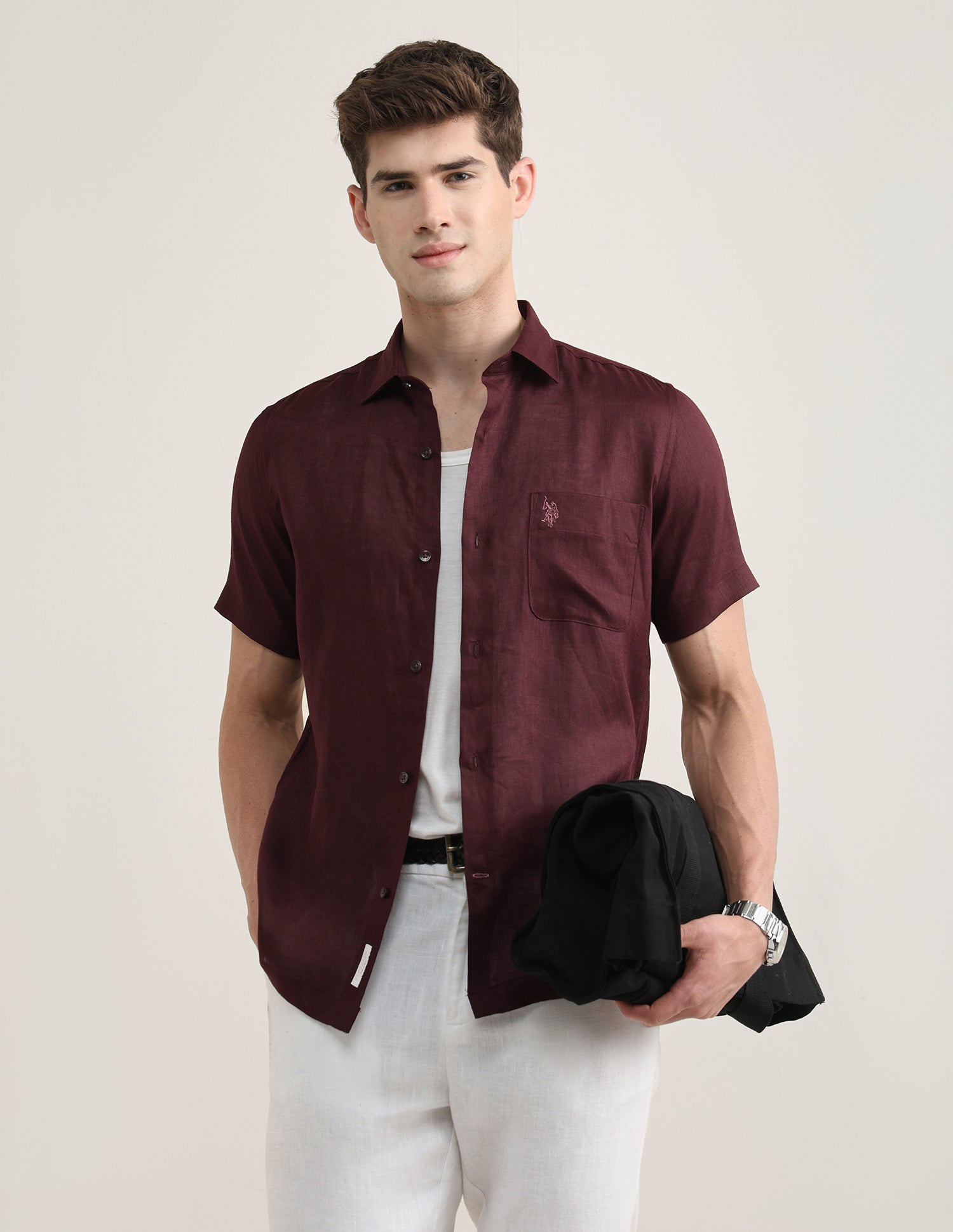 Solid Regular Fit Shirt