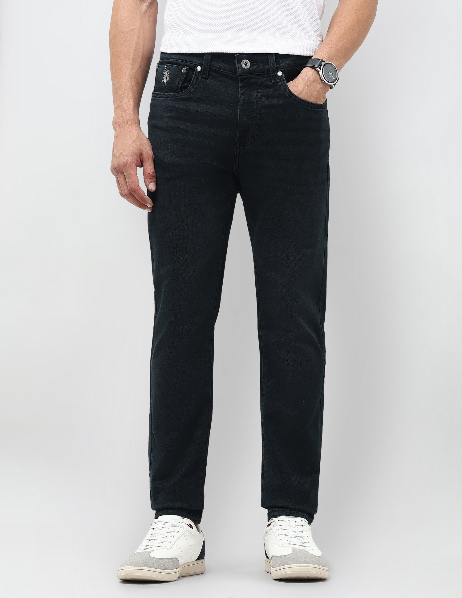 Regallo Skinny Fit Blue Jeans