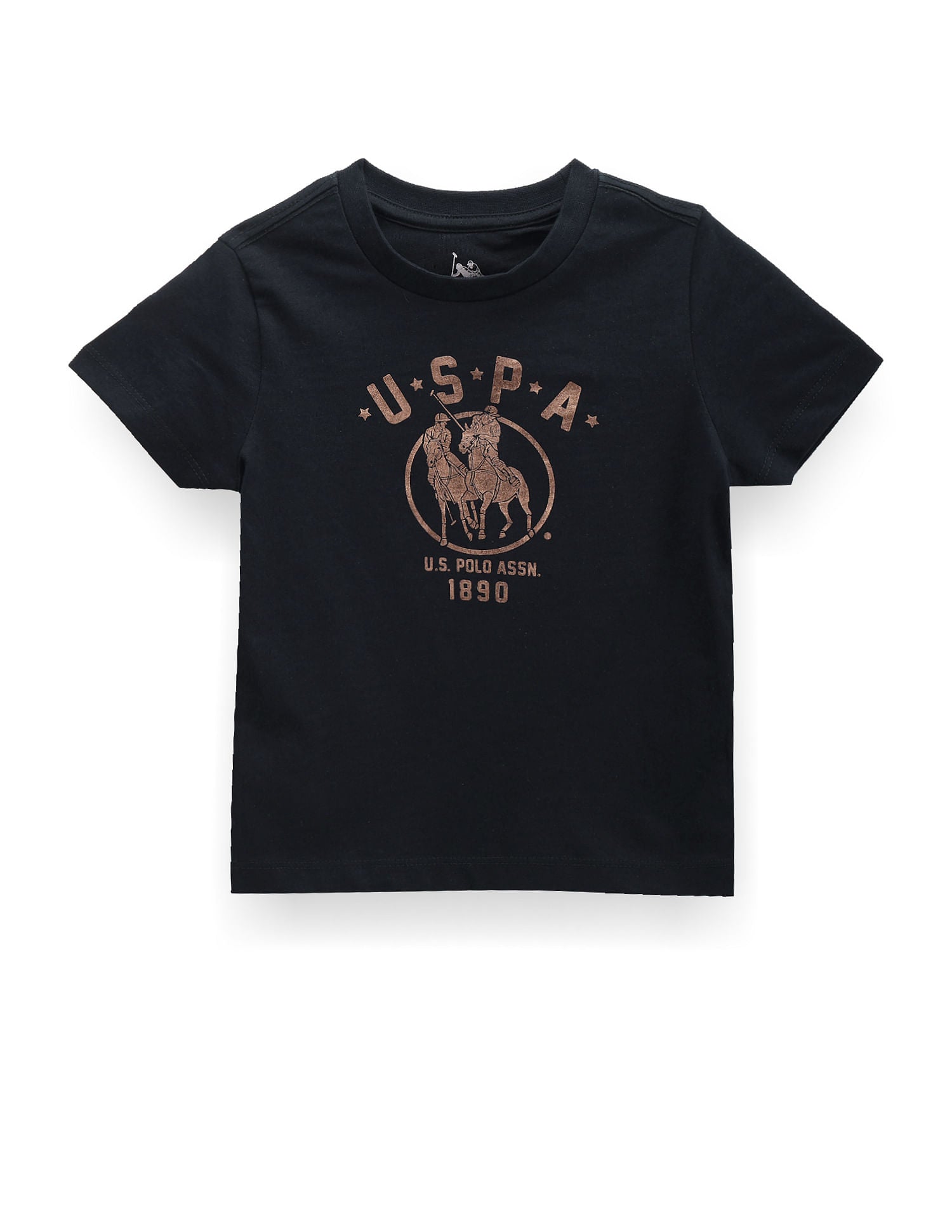 Boys Brand Print Cotton T-Shirt