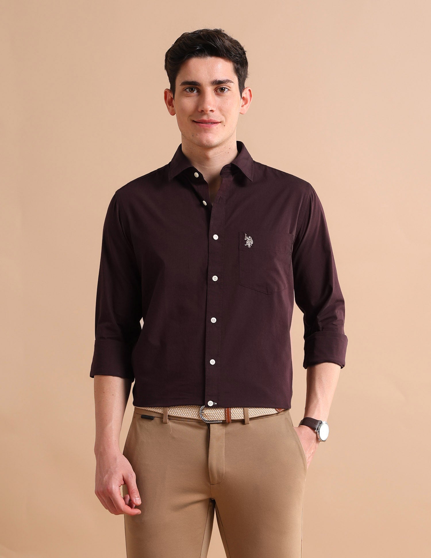 Textured Cotton Shirt