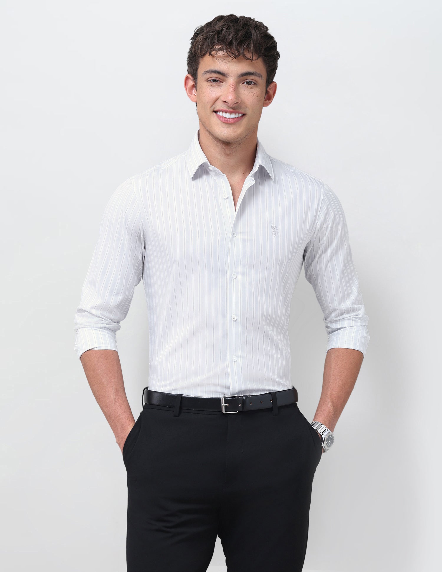 Vertical Striped Shirt