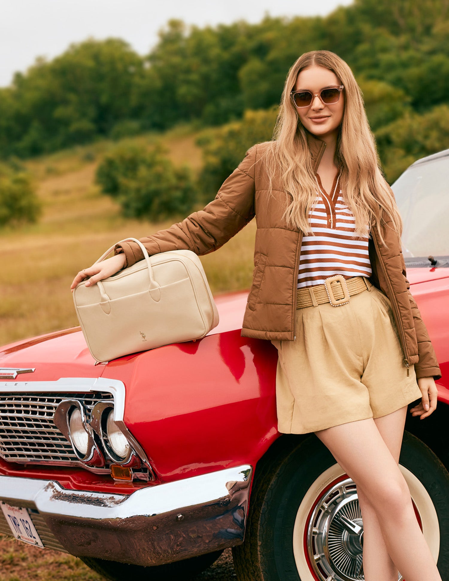 Women Blynn Compact Work Satchel Bag with Inner Pockets