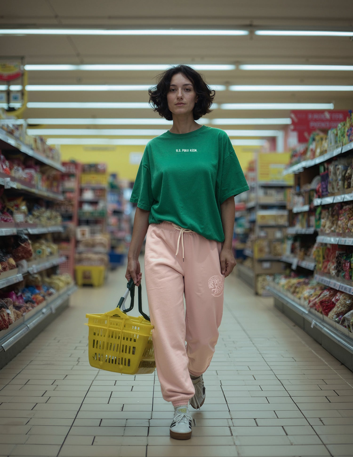 Solid Jogger Fit Trousers