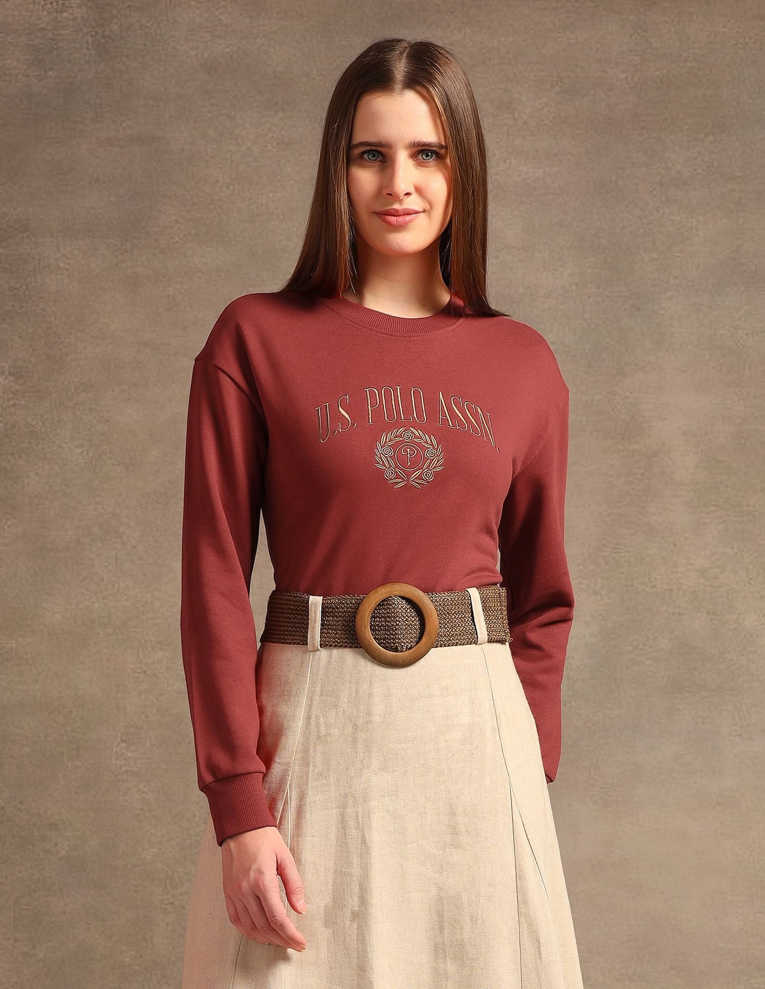 Drop Shoulder Regular Fit Sweatshirt