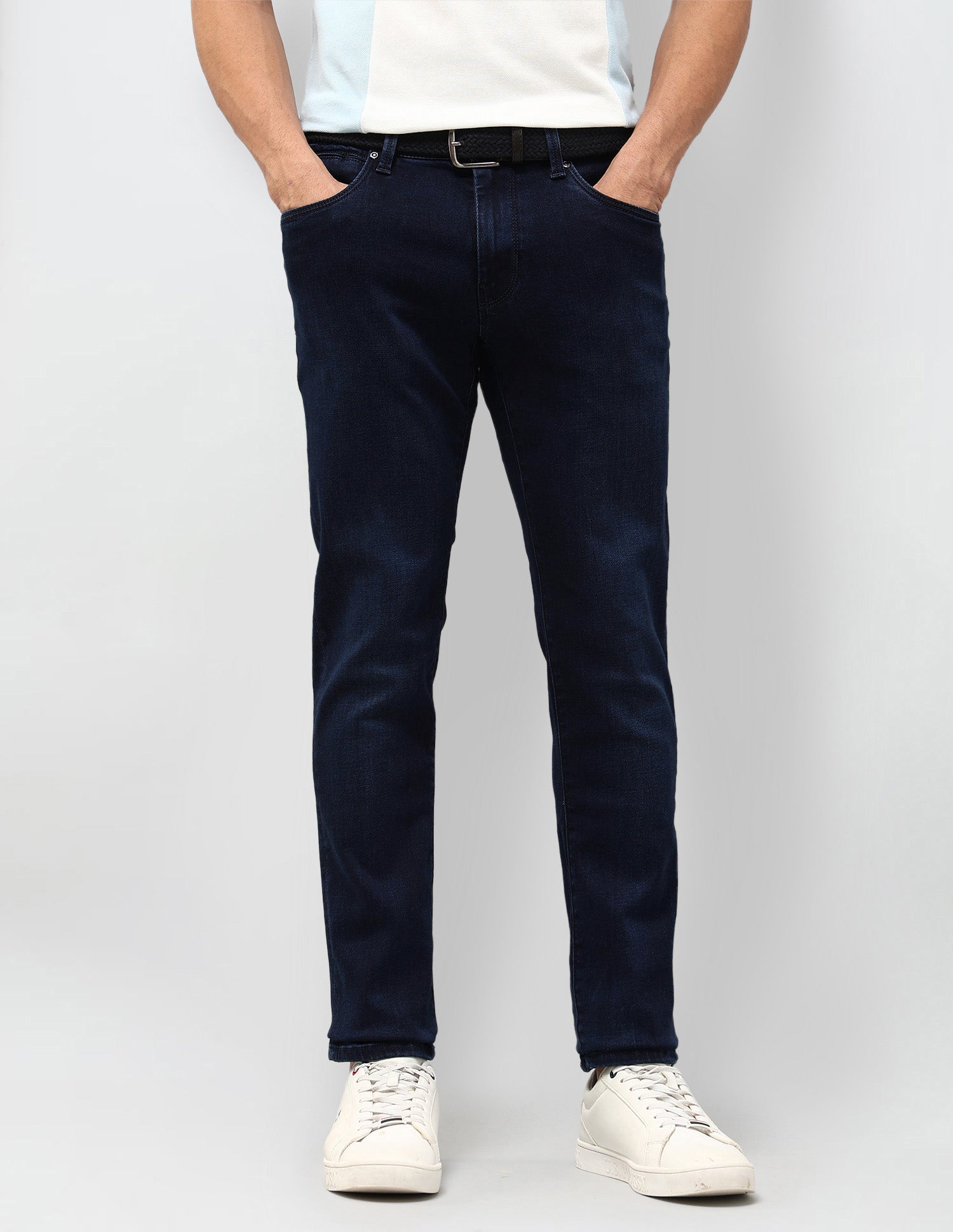 Brandon Slim Tapered Fit Black Gold Jeans