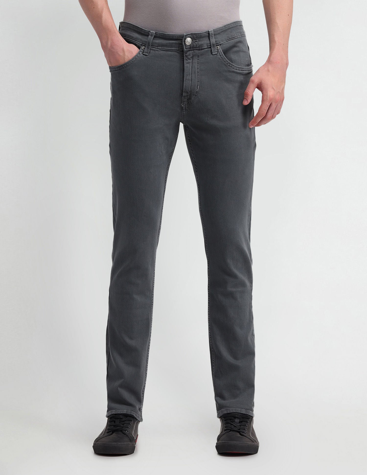 Brandon Slim Tapered Green Jeans