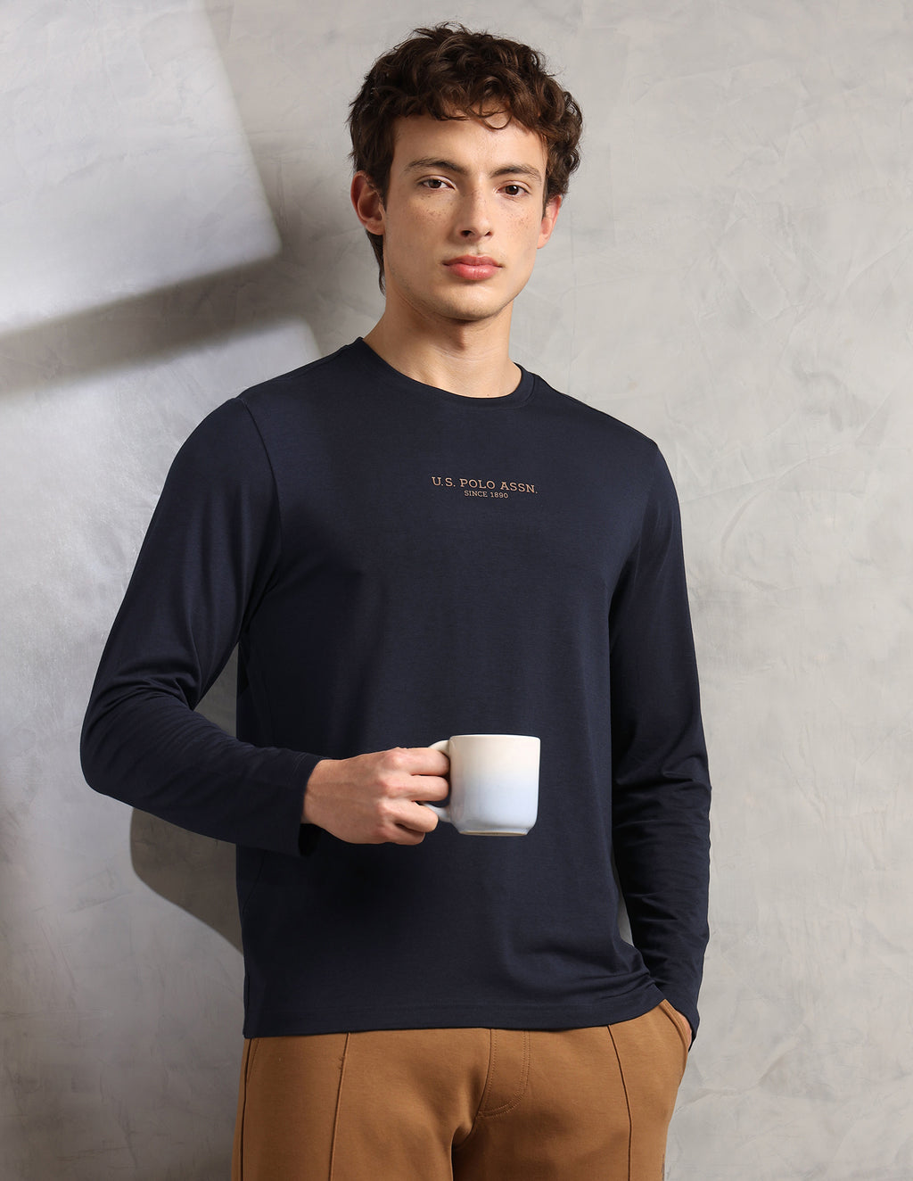 Brethable Breathable Full Sleeve PE006-PL Lounge T-Shirt - Pack of 1