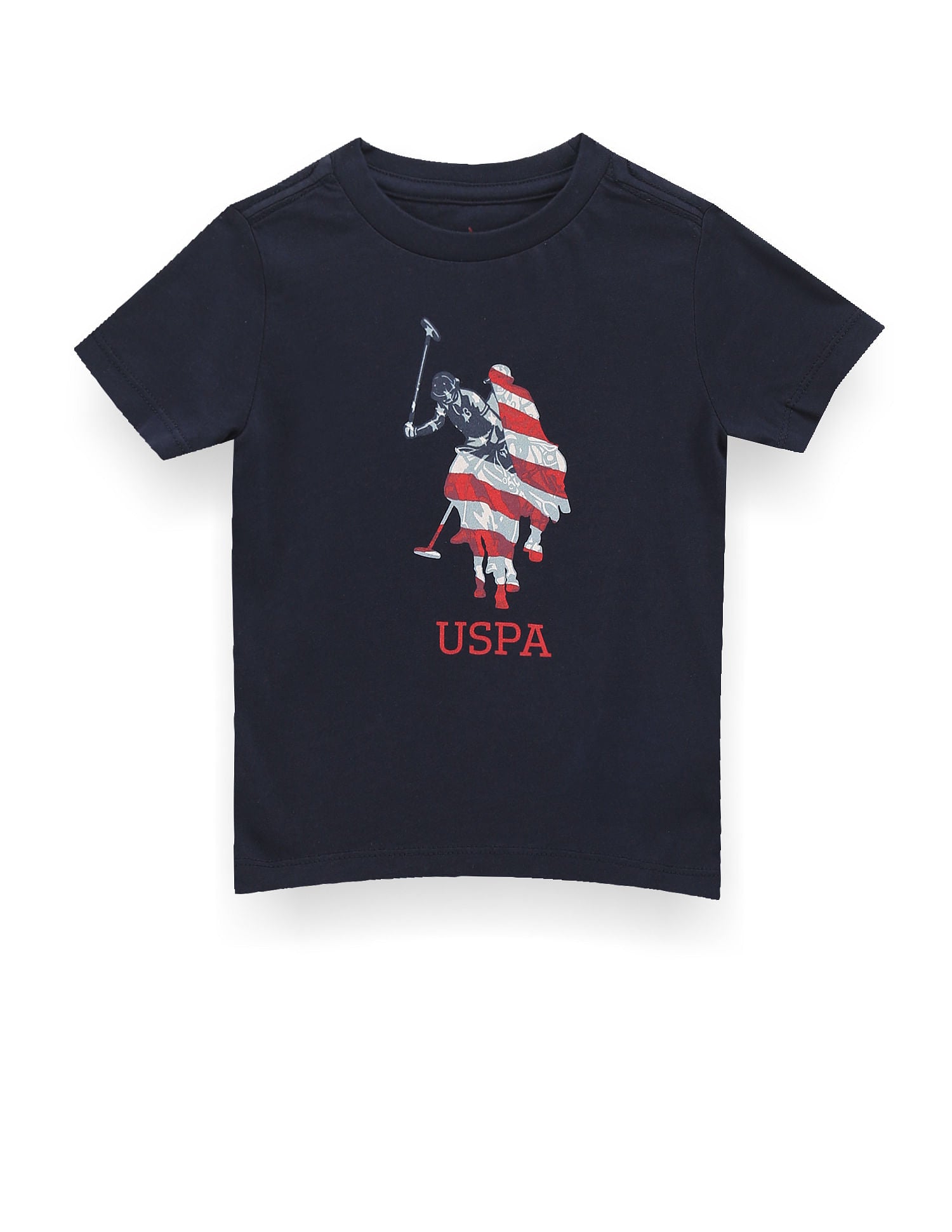 Boys Brand Print Cotton T-Shirt