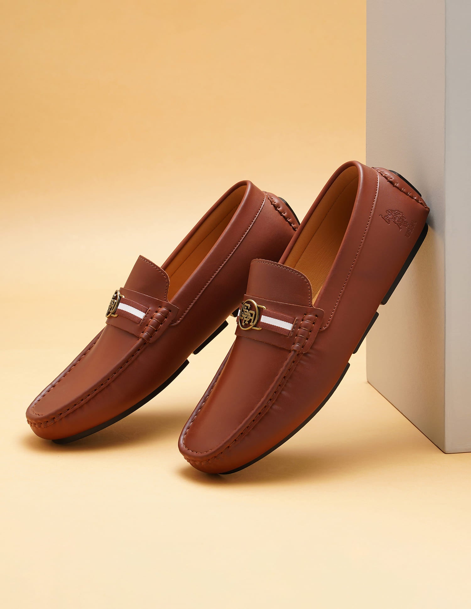Men Fritof 4.0 Loafers Tan - U.S. Polo Assn. India | Large