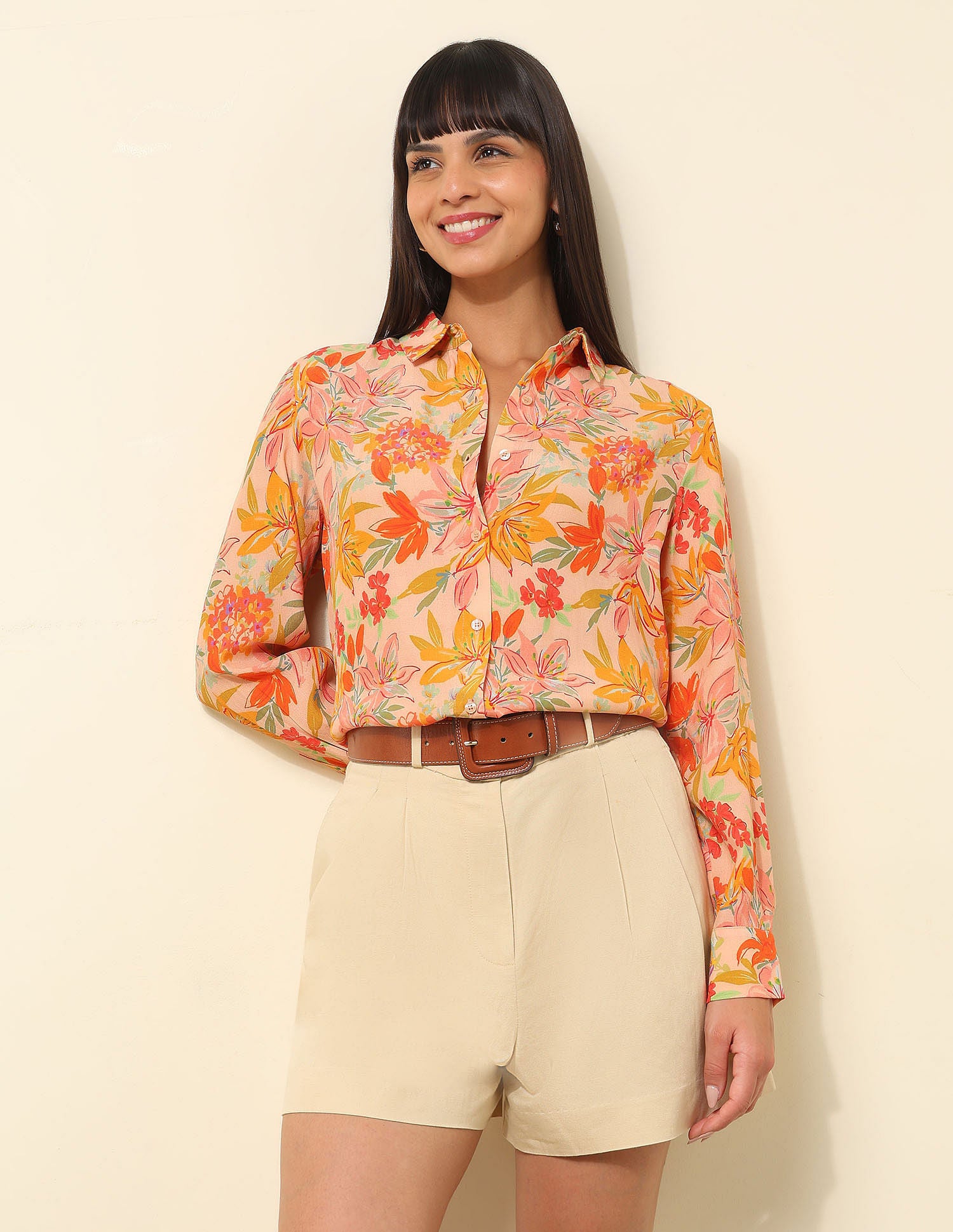 Regular Shirt With Aop Multi - U.S. Polo Assn. India | Large