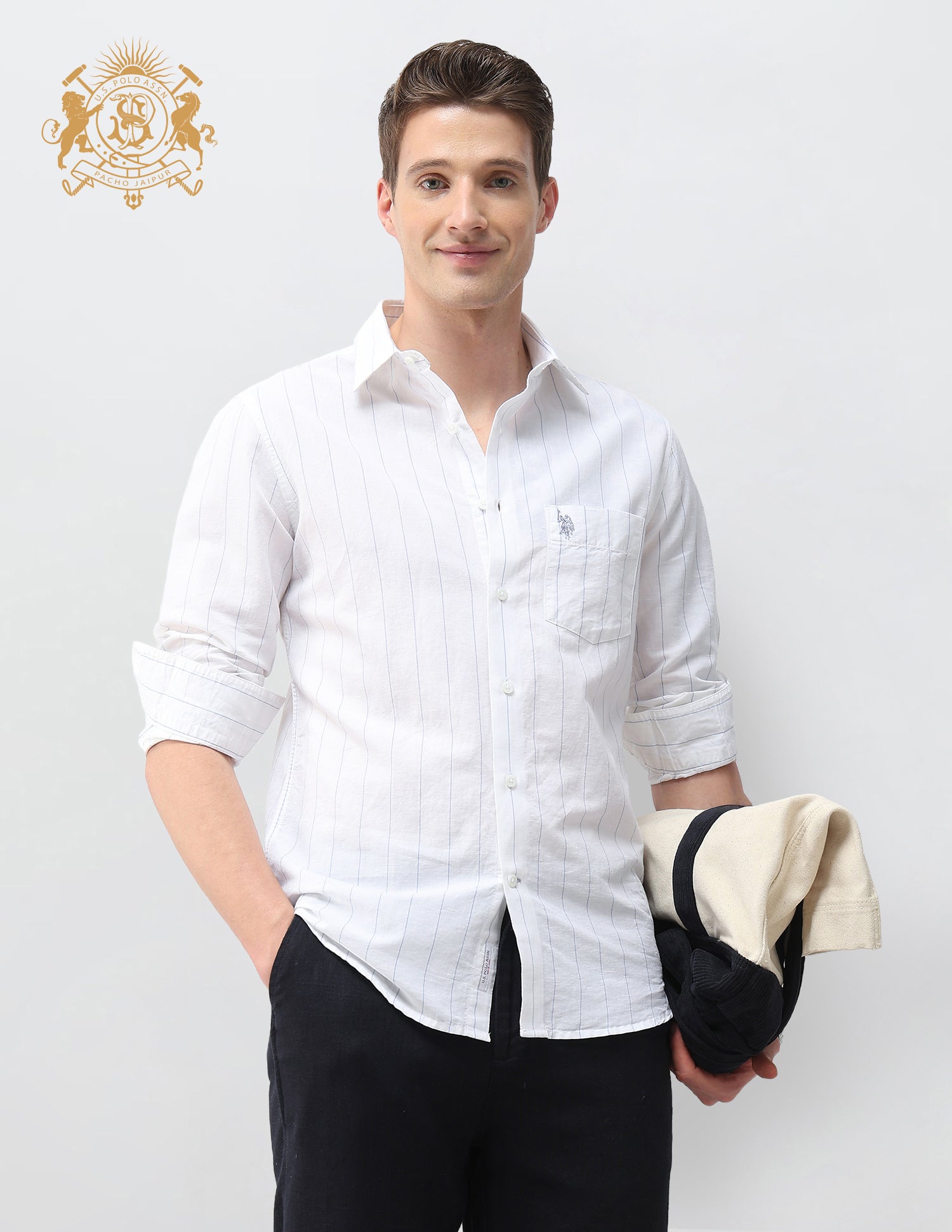 Pacho X Vertical Striped Regular Fit Shirt