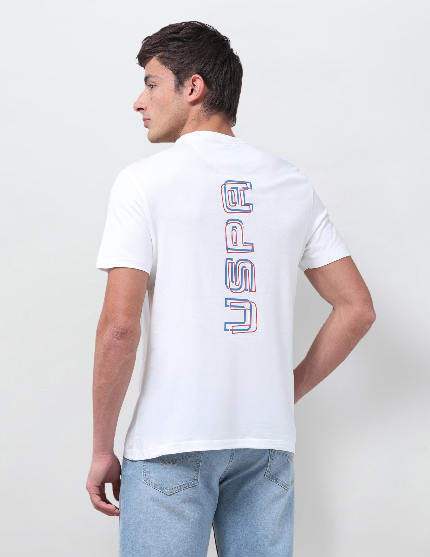 Typographic Brand Printed Regular Fit T-Shirt