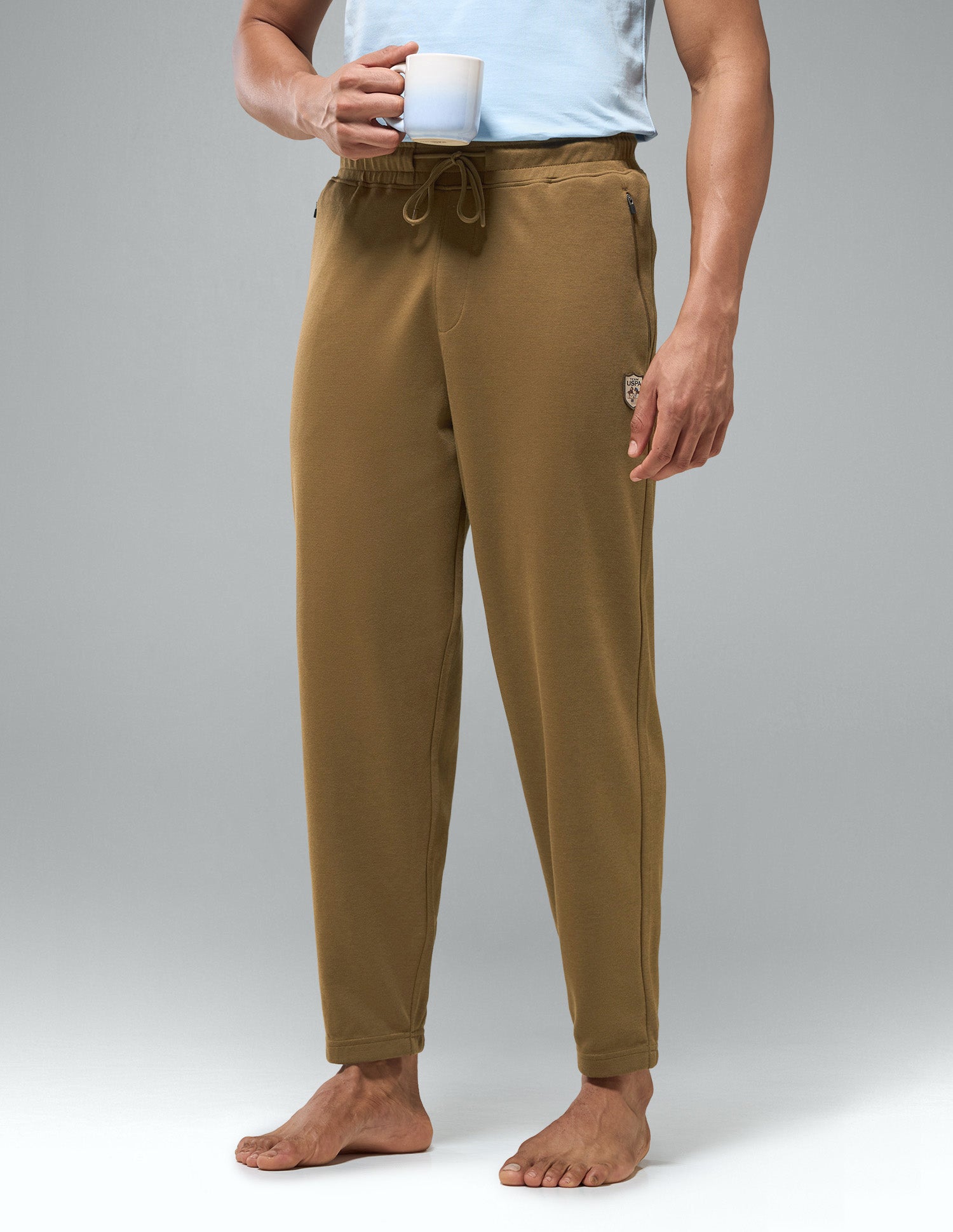 Comfort Fit Heavyweight Fleece OJ011 Joggers Breen - U.S. Polo Assn. India | Large