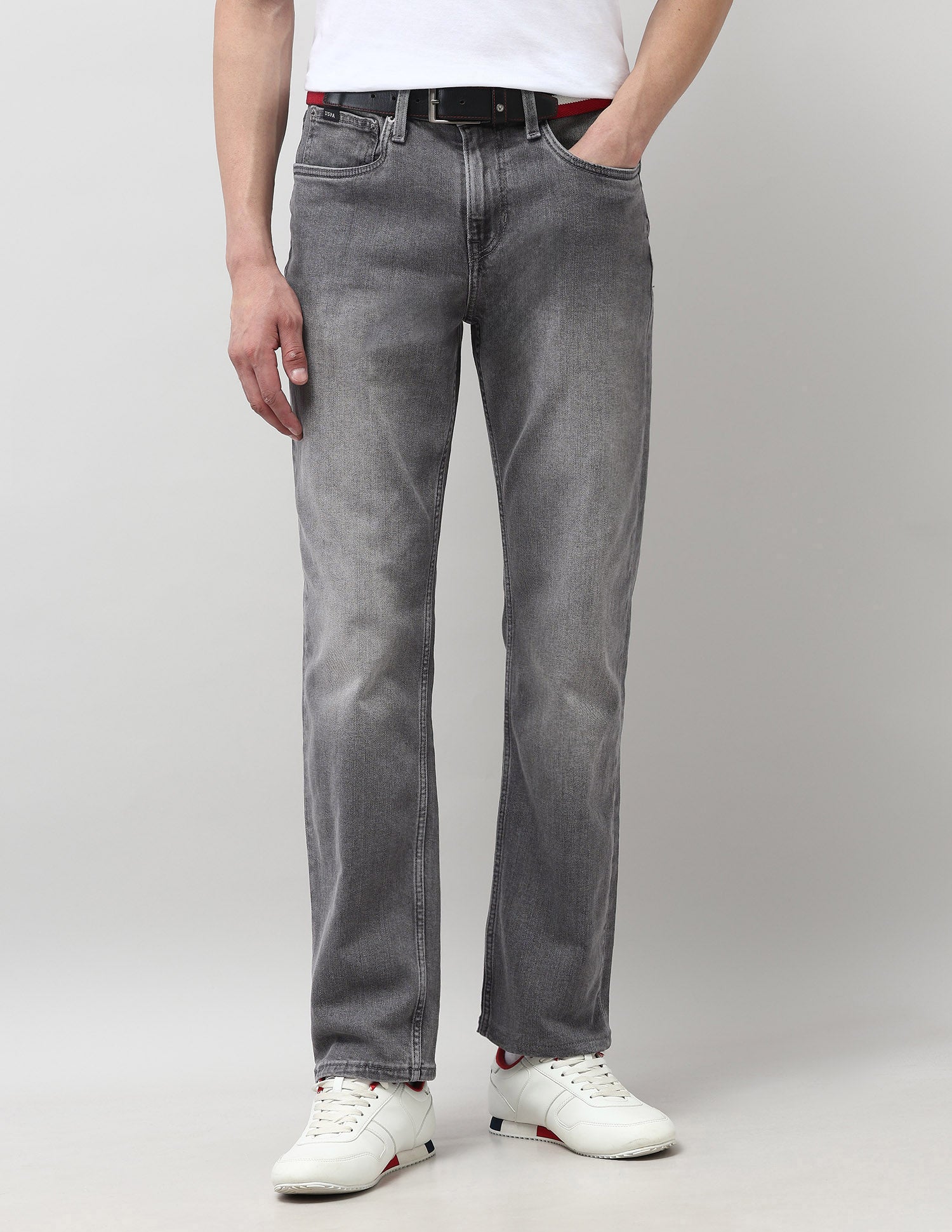 Shawn Relaxed Fit Grey Jeans