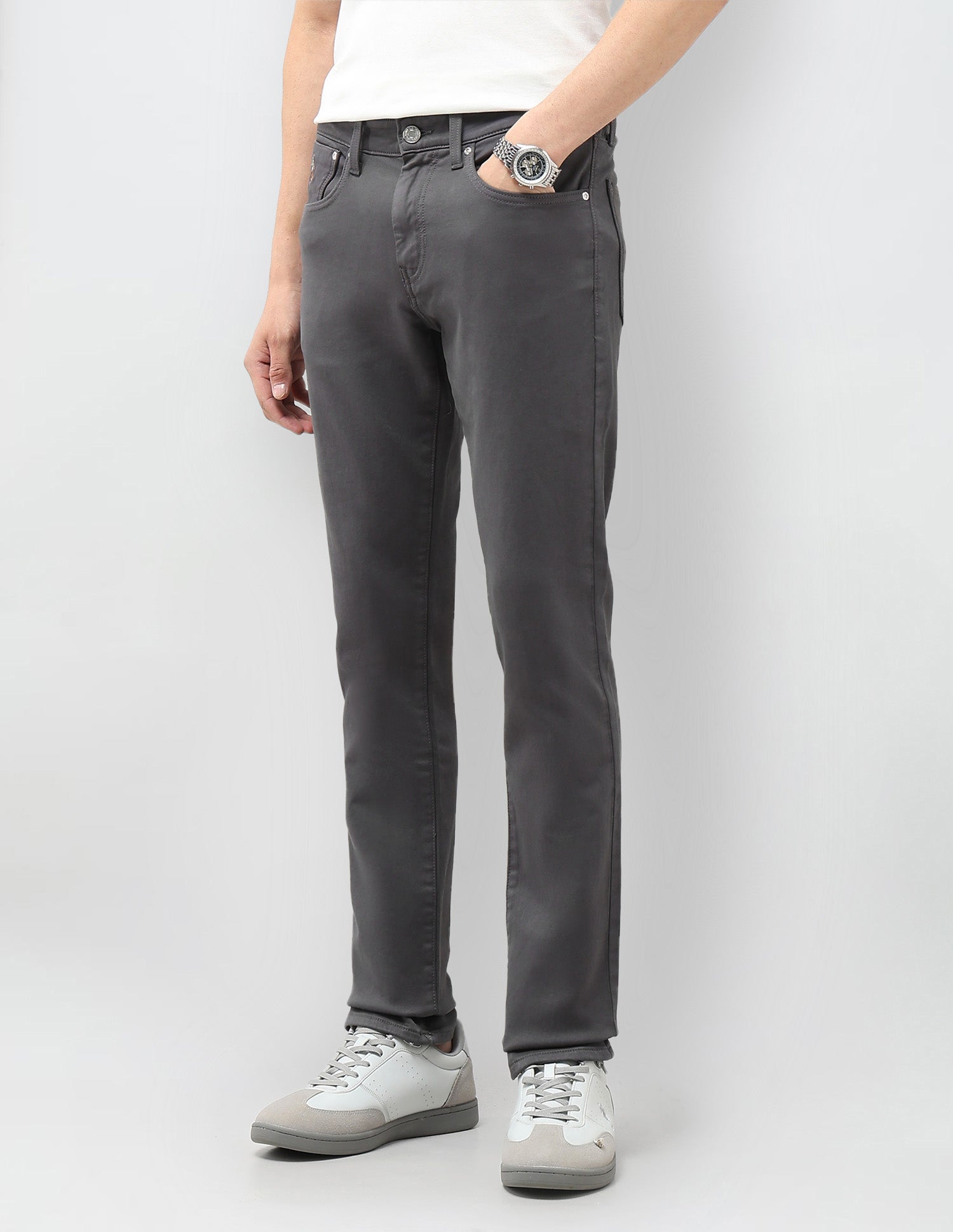 Brandon Slim Tapered Fit Color Denim Jeans
