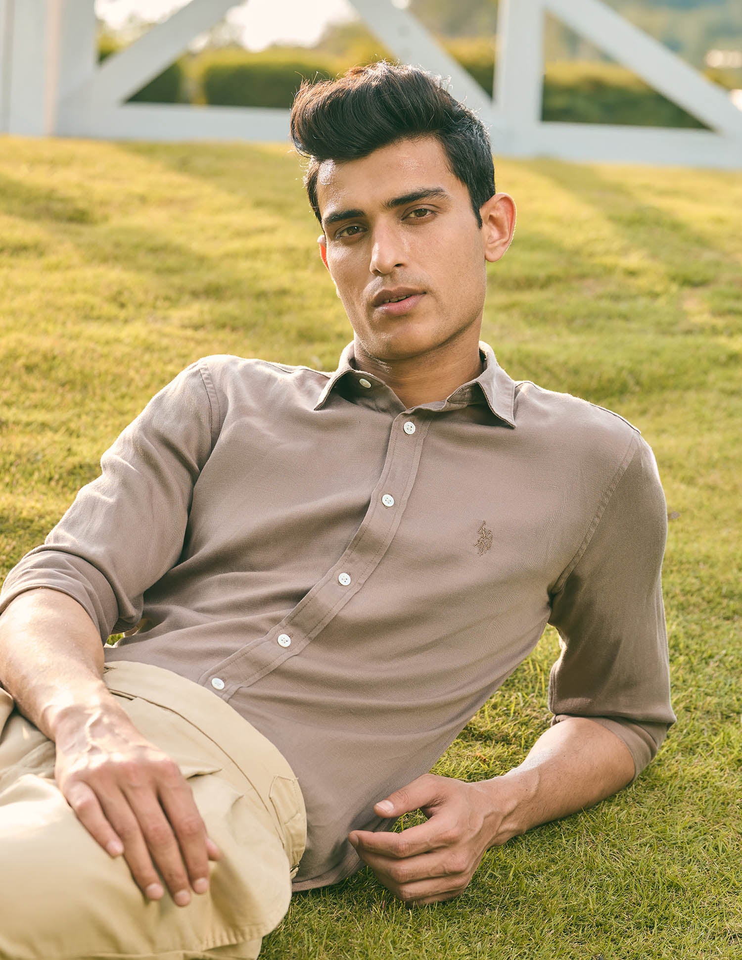 Pacho X Tailored Fit Twill Shirt