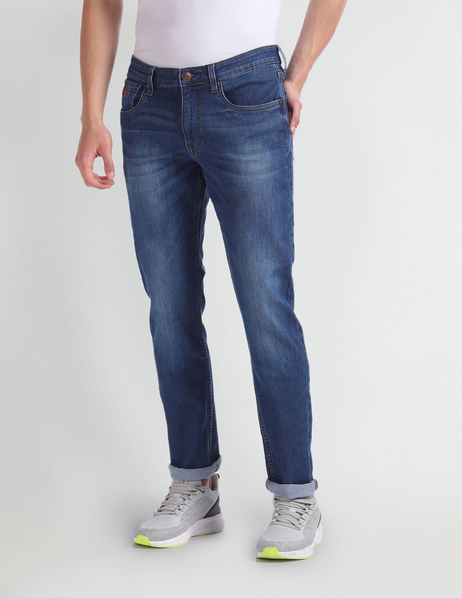 Brandon Slim Tapered Blue Jeans – U.S. Polo Assn. India