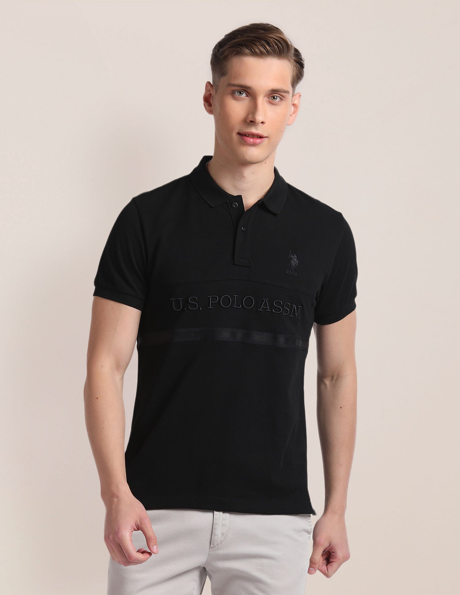 Cotton Slim Fit Polo Shirt – U.S. Polo Assn. India