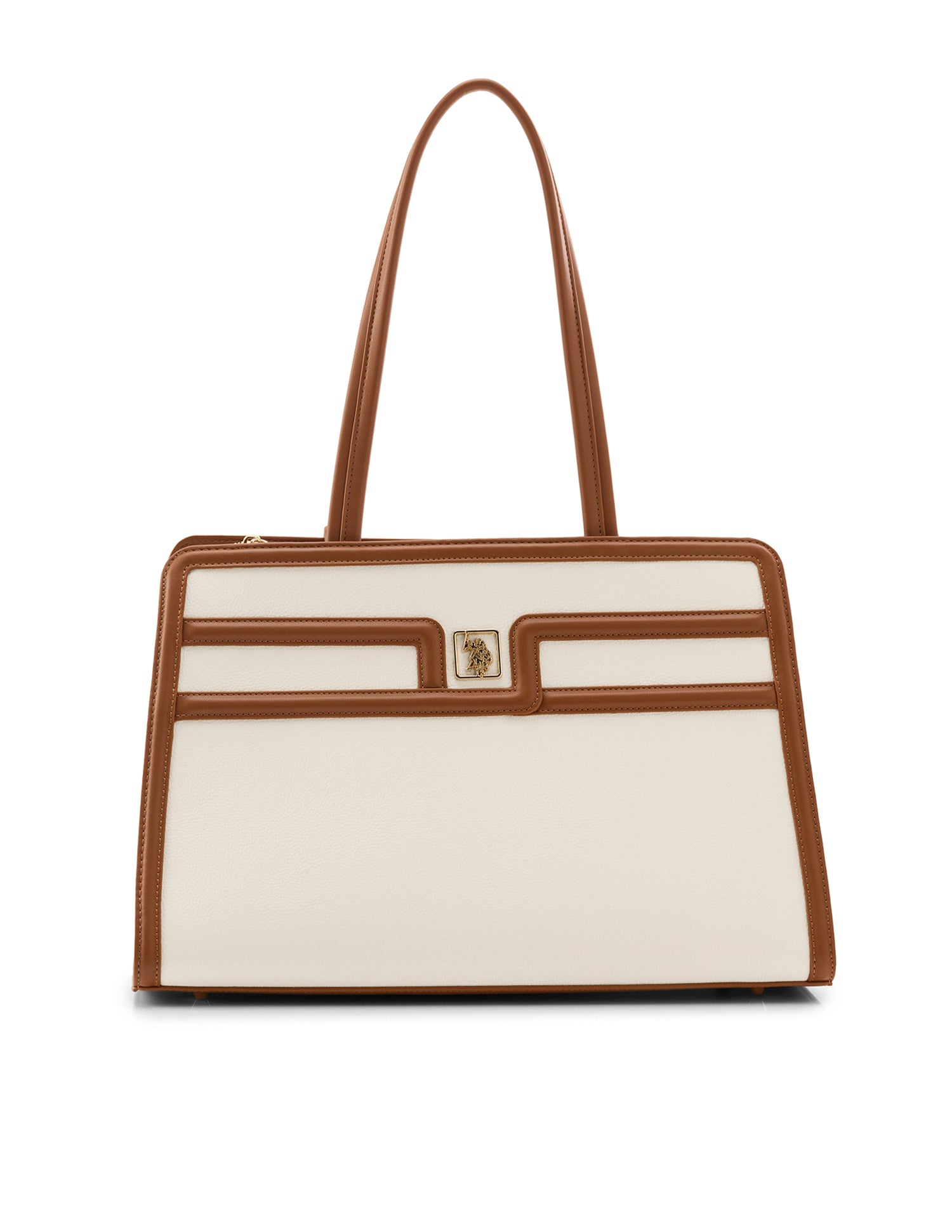 Carmen Satchel Bag Off White - U.S. Polo Assn. India | Large