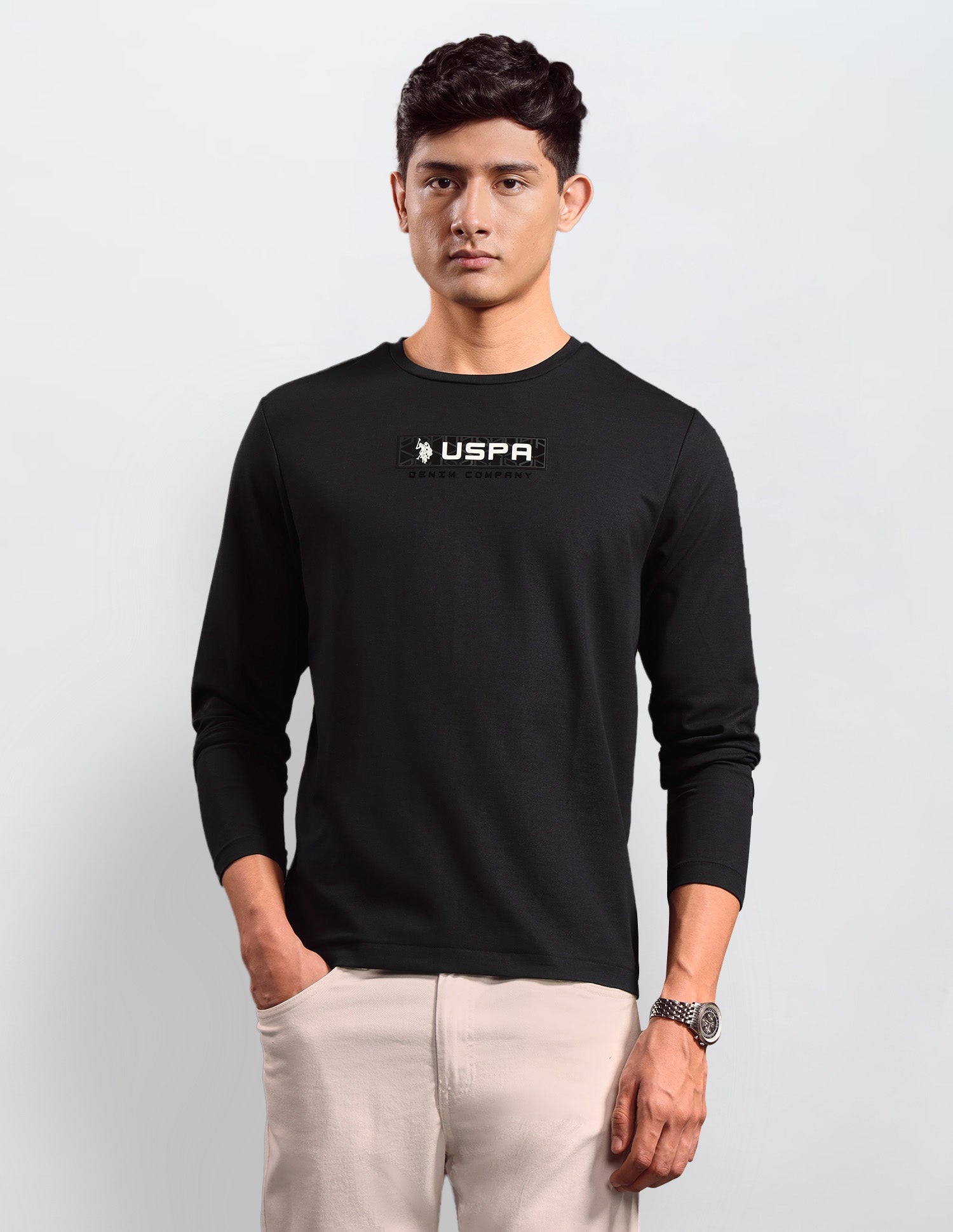 Solid Regular Fit T-shirt