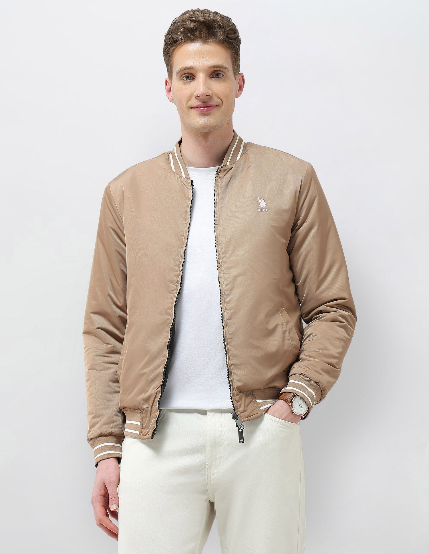 Reversible Regular Fit Jacket