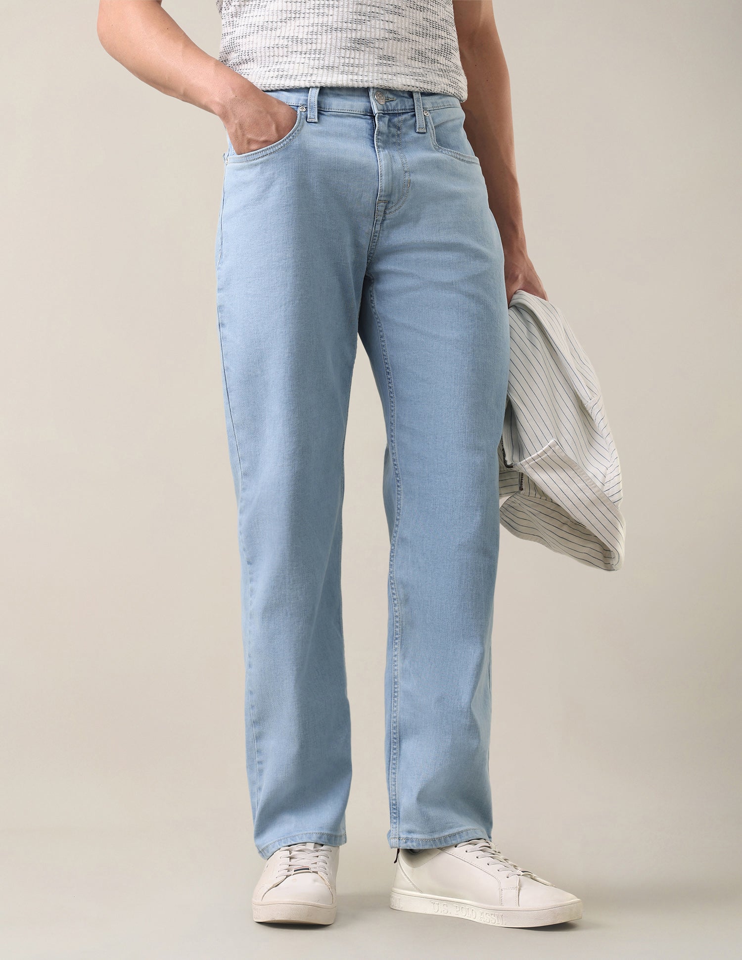 Shawn Relaxed Fit Blue Jeans
