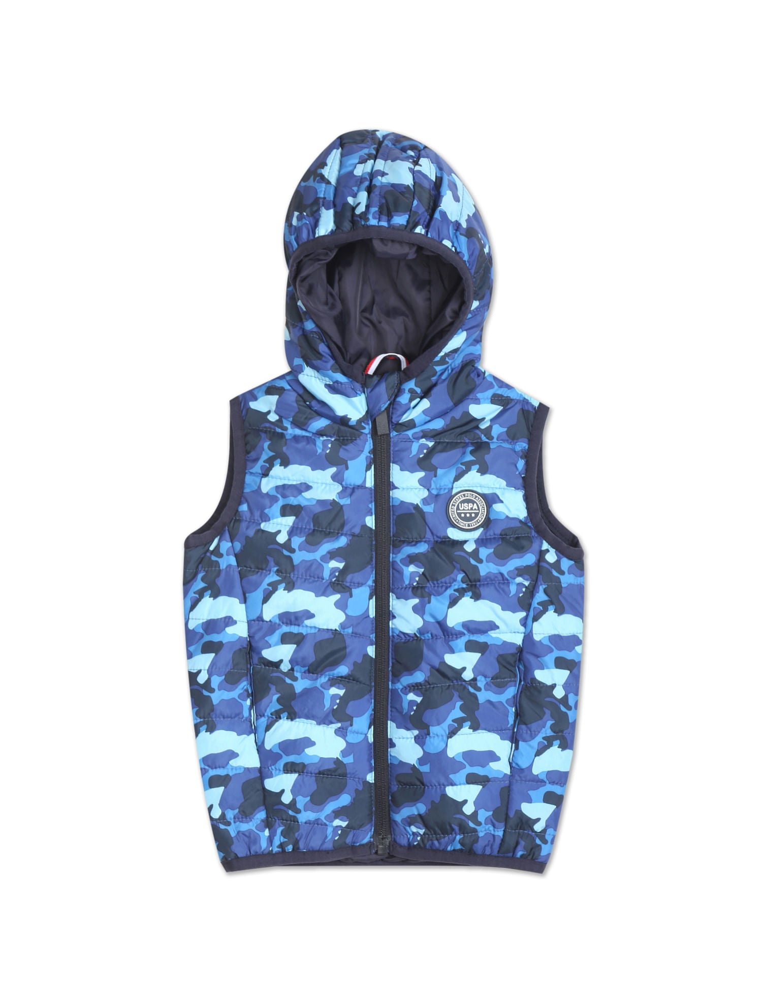 Sleeveless Hooded Puffer Jacket