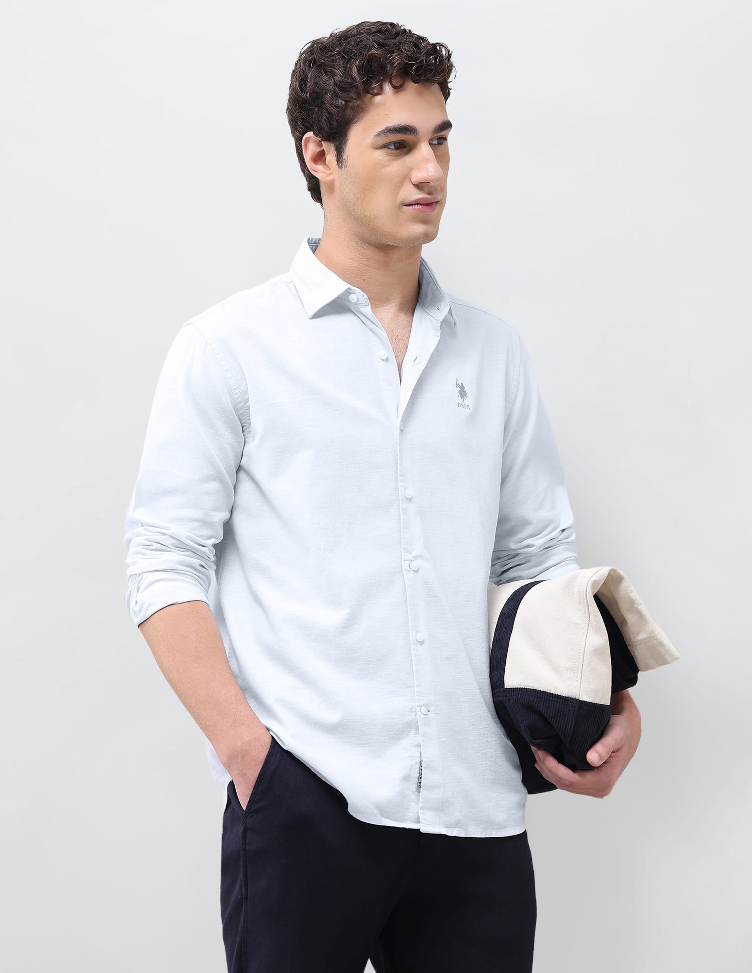 Vertical Striped Regular Fit Shirt