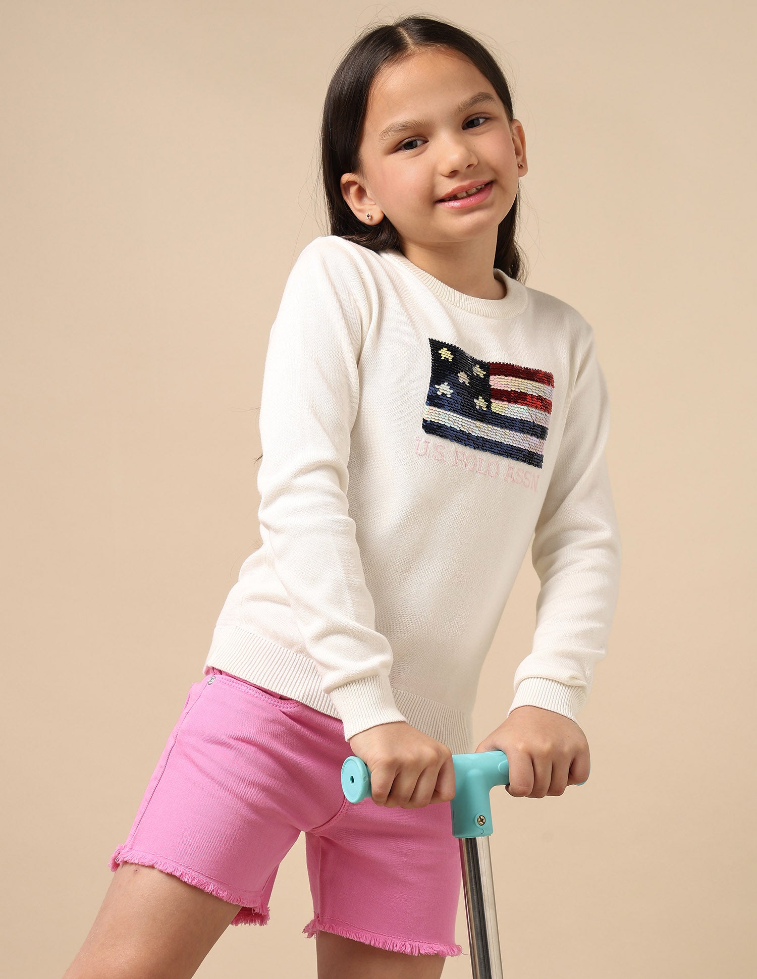 Girls Flip Sequin Sweater