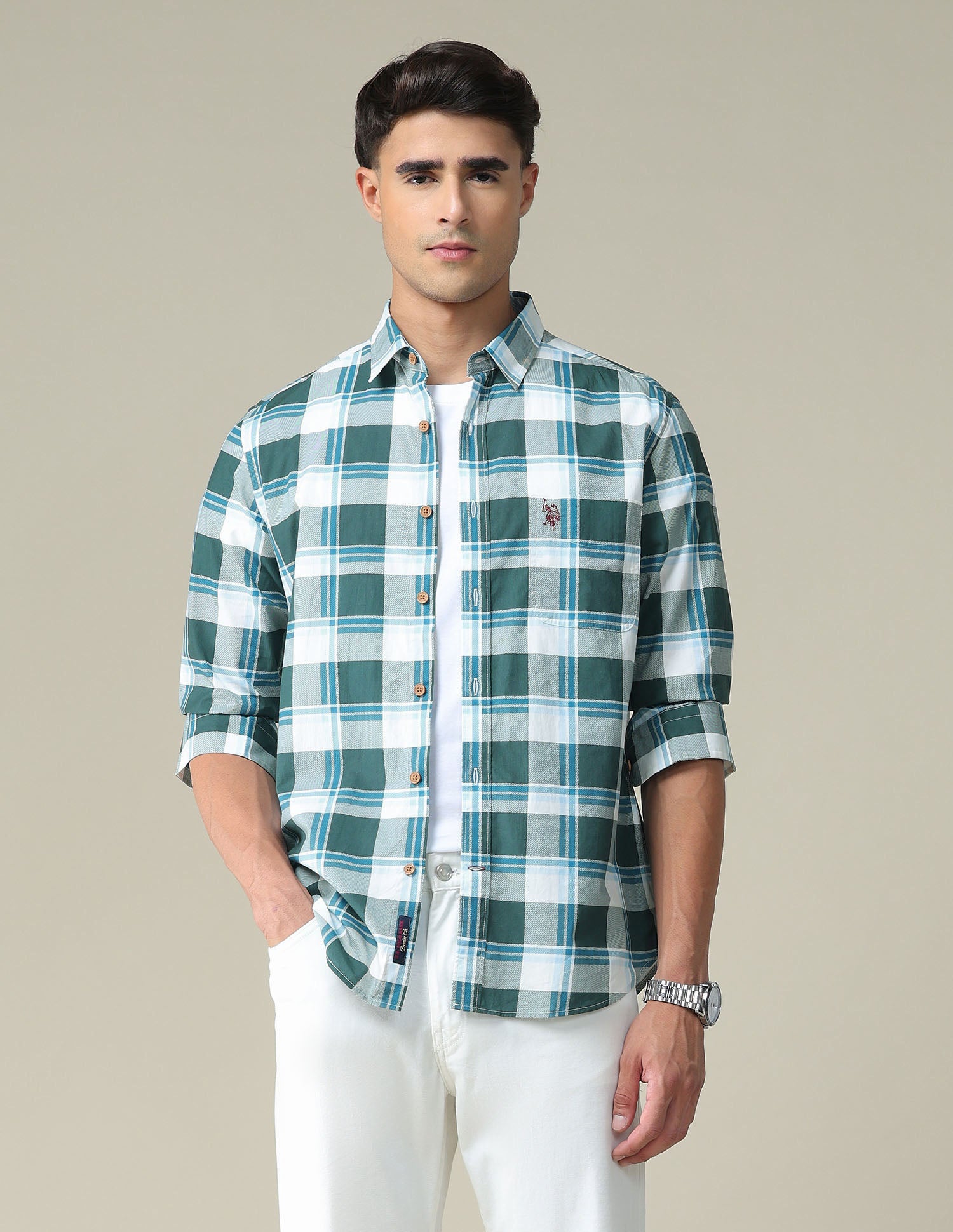 Tartan Check Cotton Shirt