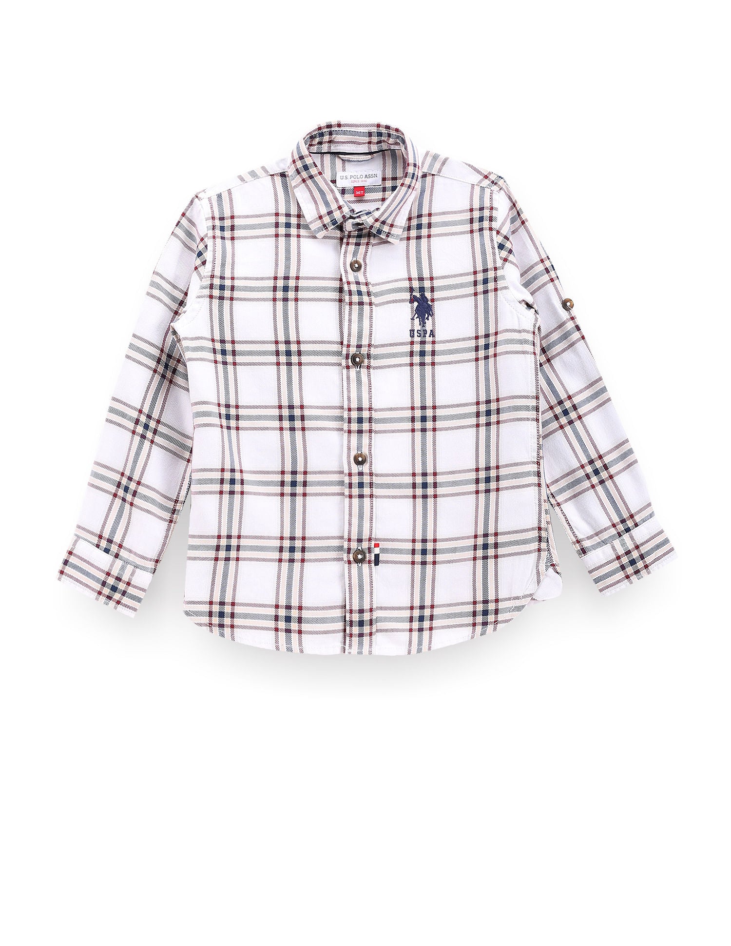 Boys Tartan Check Shirt