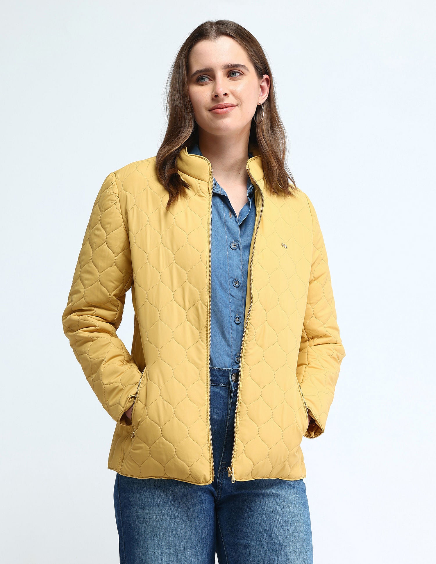 Regular Fit Quilted Jacket