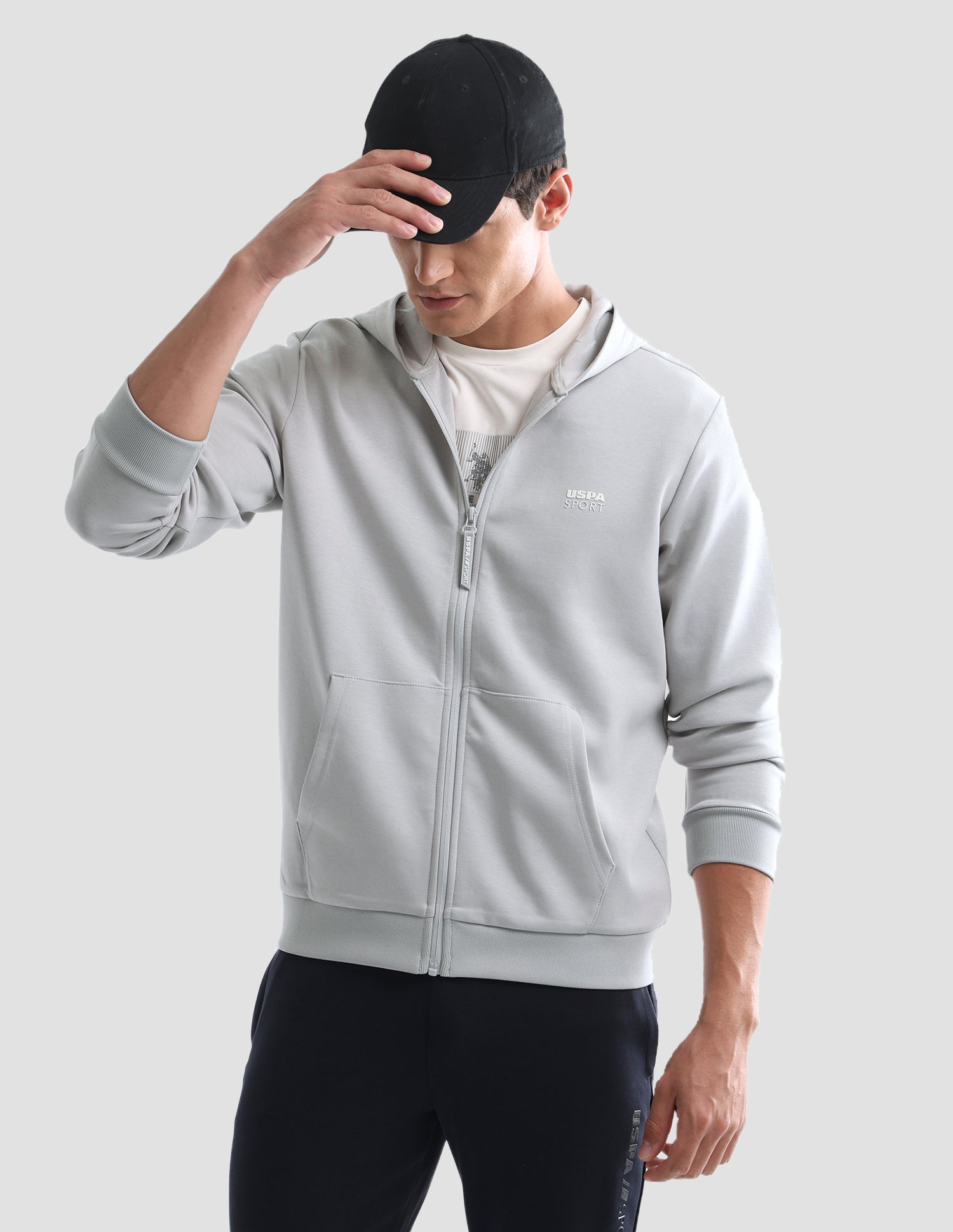 Solid Regular Fit Active Sweatshirt