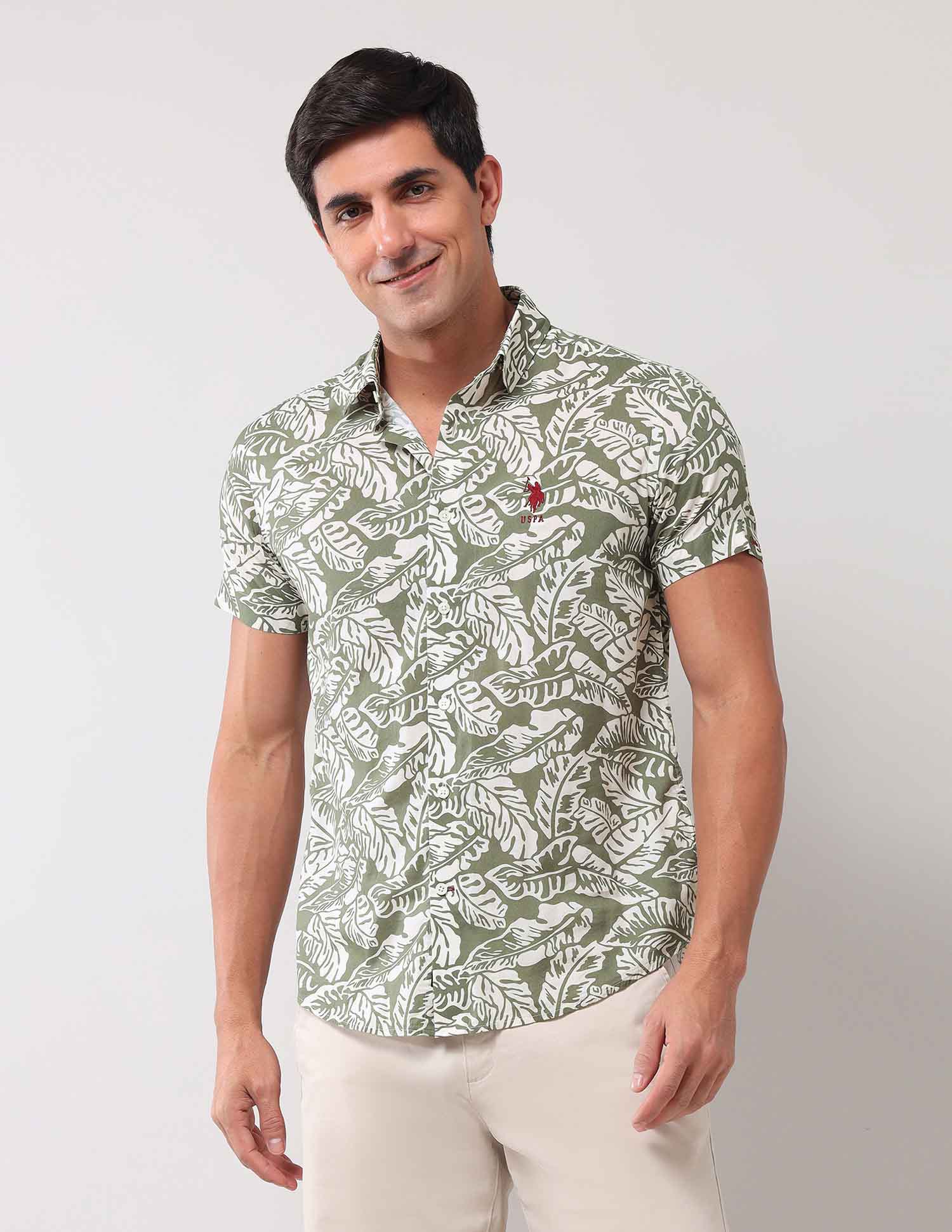 Manhattan Slim Fit All-Over Shirt