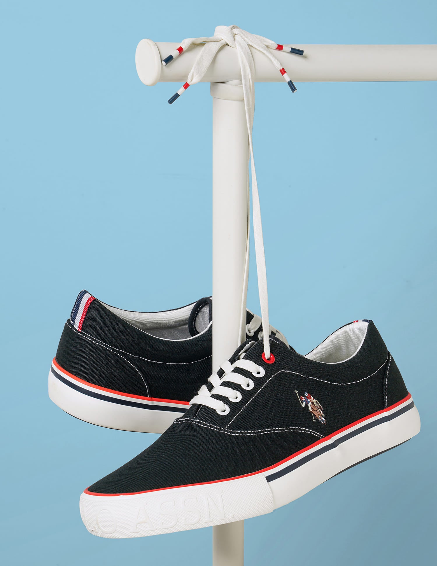 Men Clyde Black Classics  Sneakers Black - U.S. Polo Assn. India | Large