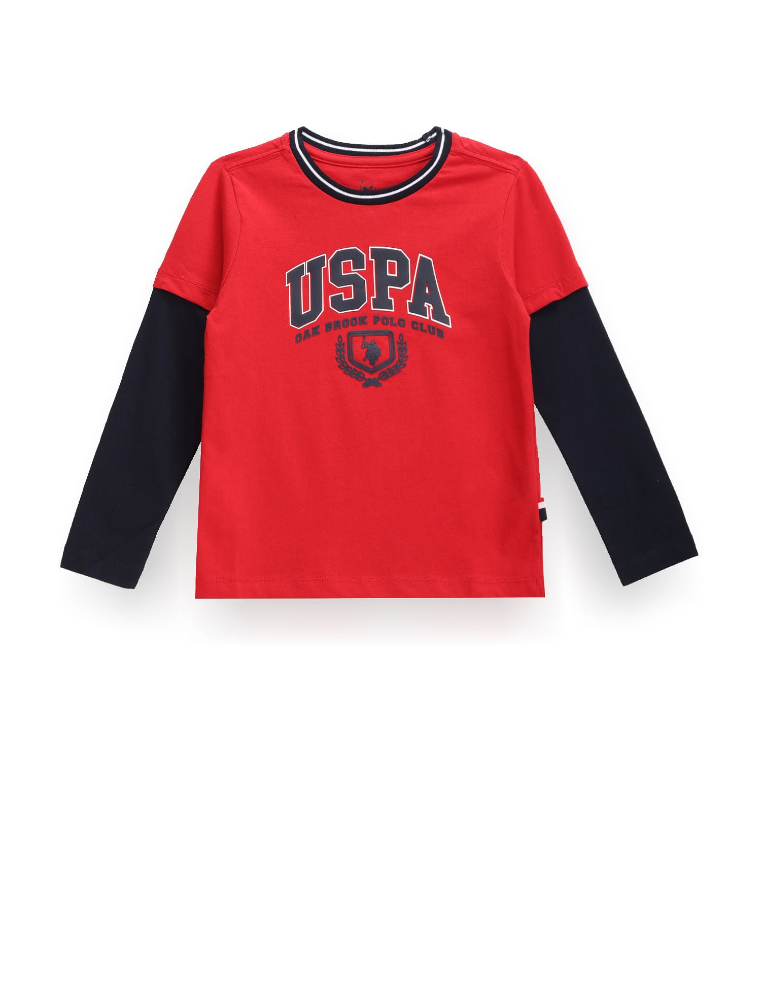 Boys Metallic Graphic Print Sweatshirt