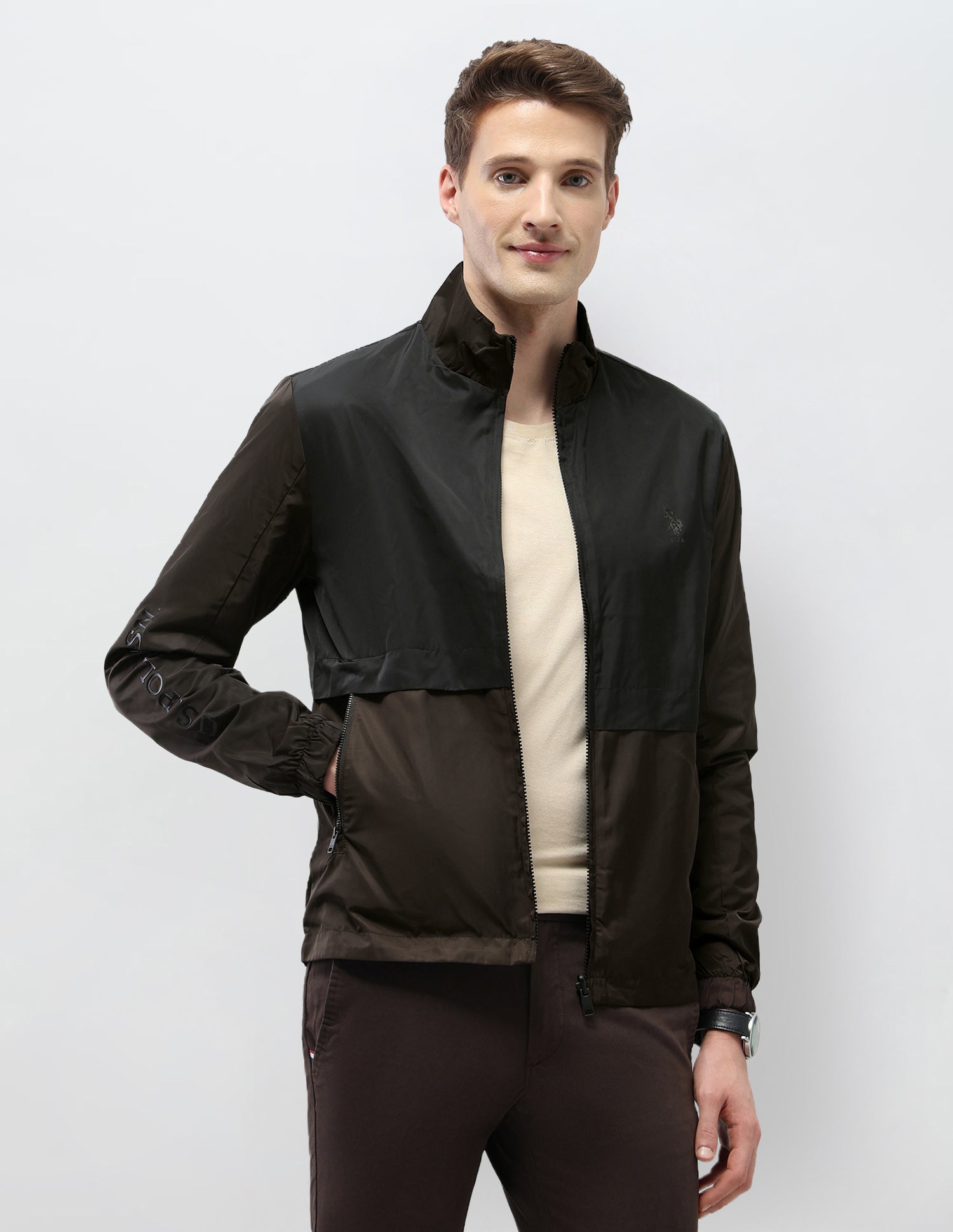 Reversible Colour Blocked Jacket