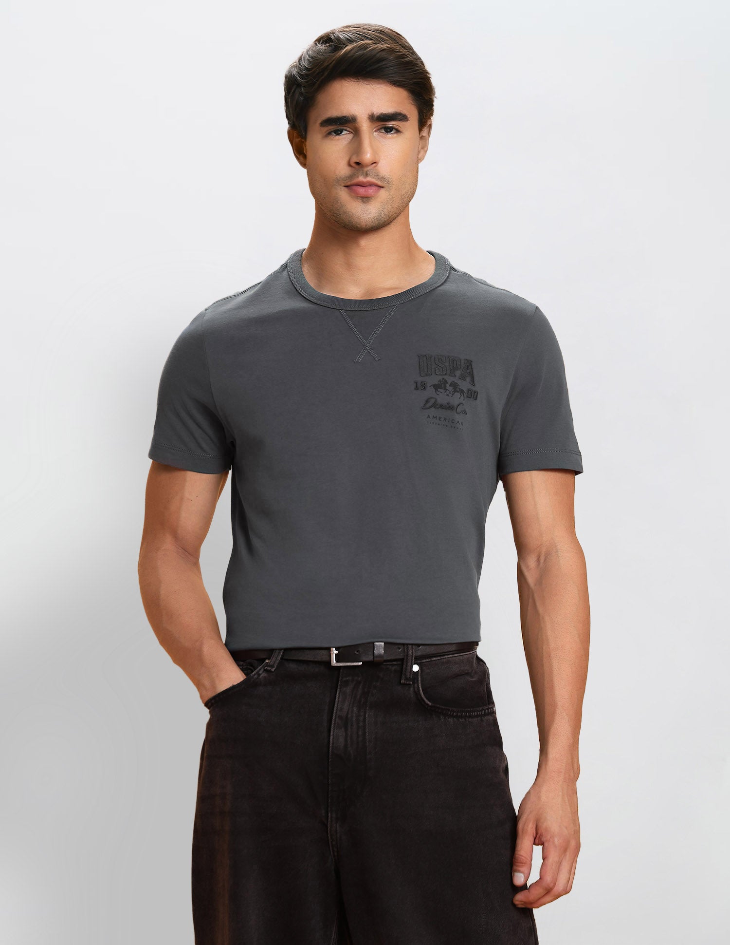 Pure Cotton Muscle Fit T-Shirt